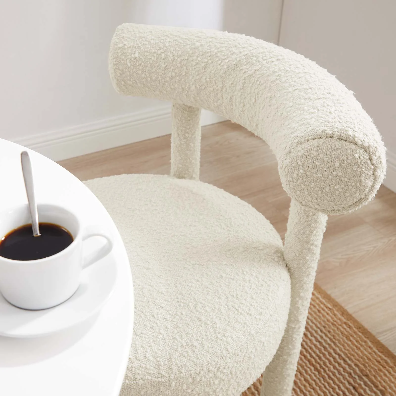 Toulouse Boucle Fabric Dining Chair By Modway - EEI-6387 - Image 9