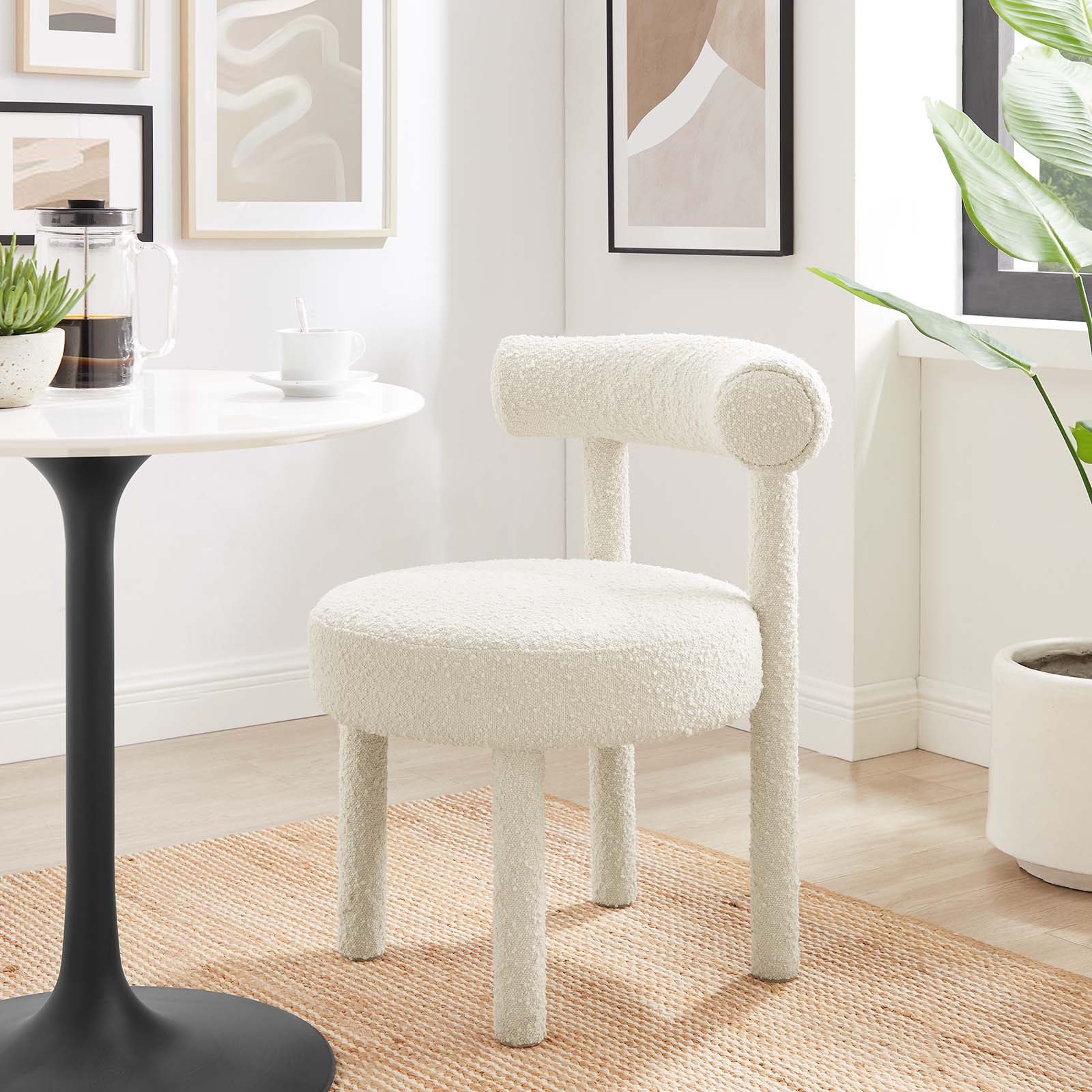 Toulouse Boucle Fabric Dining Chair - Set of 2 By Modway - EEI-6705 - Image 12