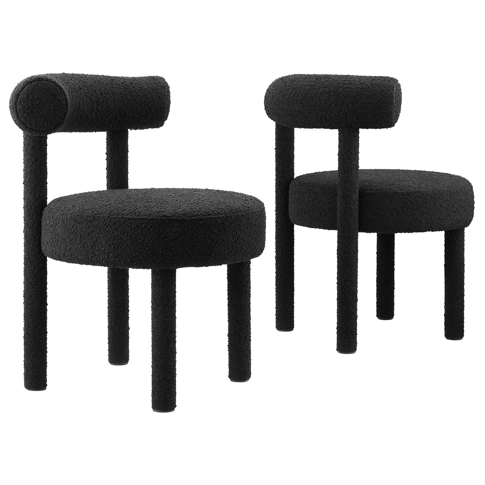 Toulouse Boucle Fabric Dining Chair - Set of 2 By Modway - EEI-6705 - Image 2