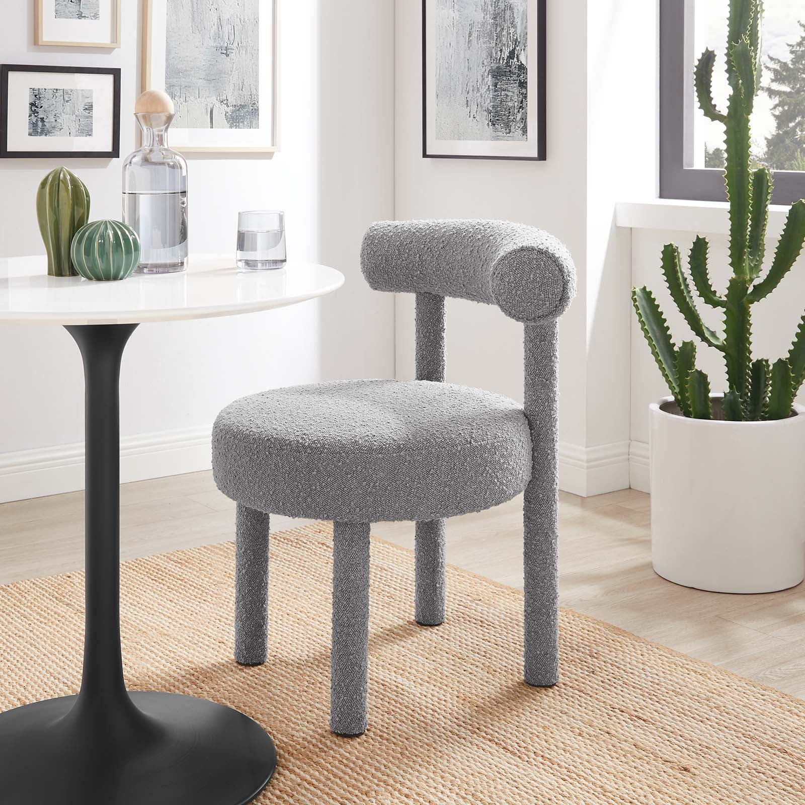 Toulouse Boucle Fabric Dining Chair - Set of 2 By Modway - EEI-6705 - Image 22