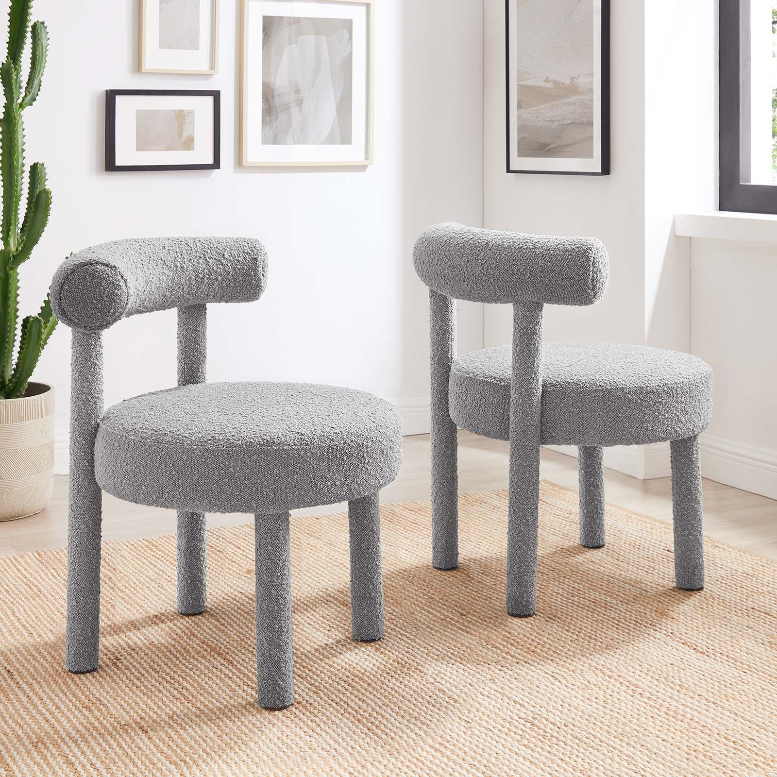 Toulouse Boucle Fabric Dining Chair - Set of 2 By Modway - EEI-6705 - Image 23