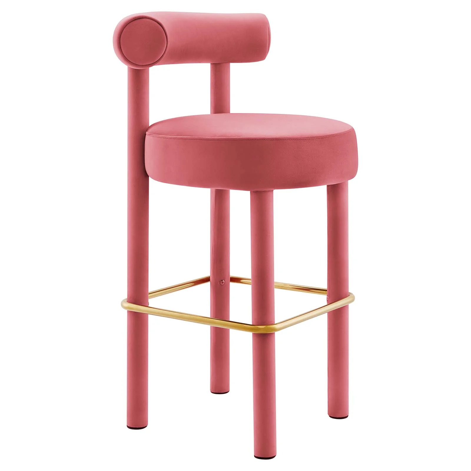 Toulouse Performance Velvet Bar Stool By Modway - EEI-6386 - Image 2