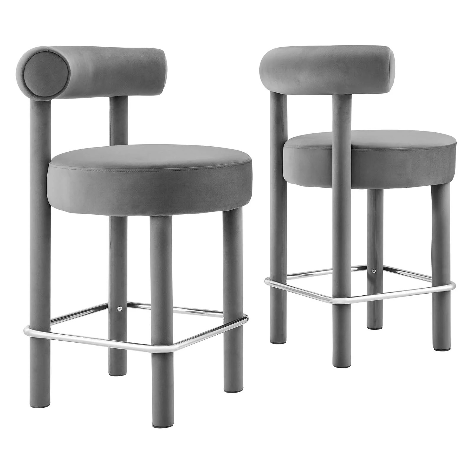 Toulouse Performance Velvet Counter Stool - Set of 2 By Modway - EEI-6708 - Image 11