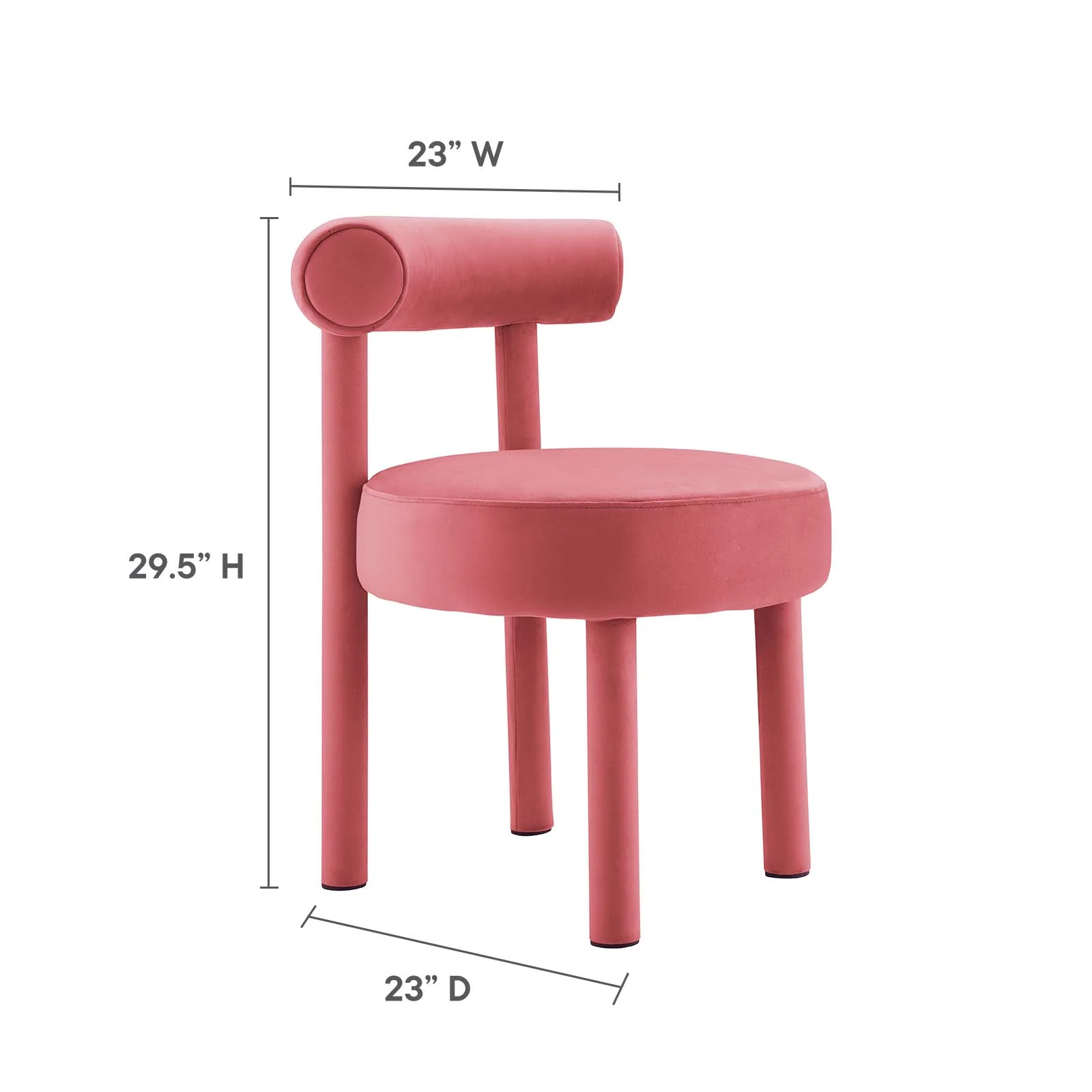Toulouse Performance Velvet Dining Chair - Set of 2 By Modway - EEI-6706 - Image 10