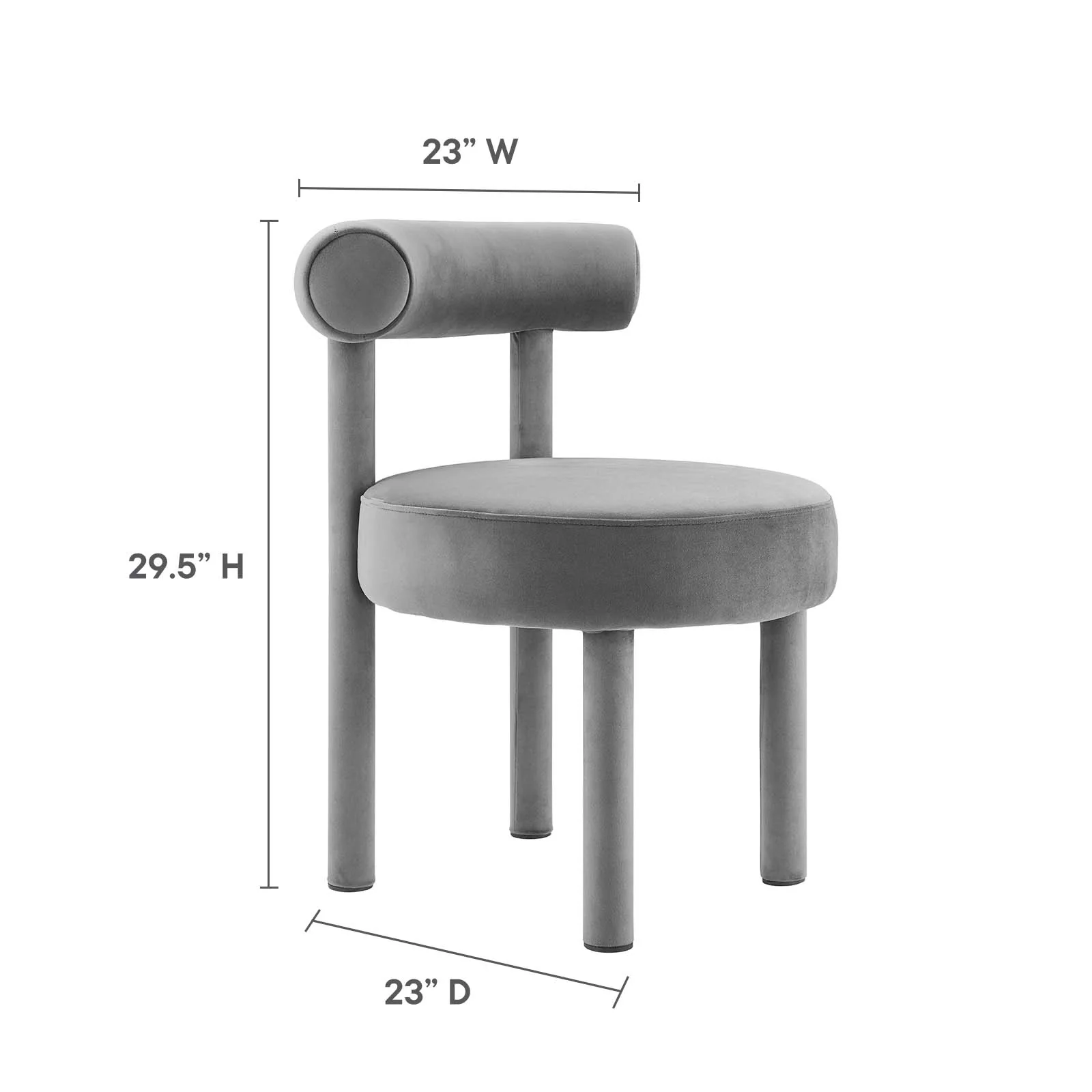 Toulouse Performance Velvet Dining Chair - Set of 2 By Modway - EEI-6706 - Image 20