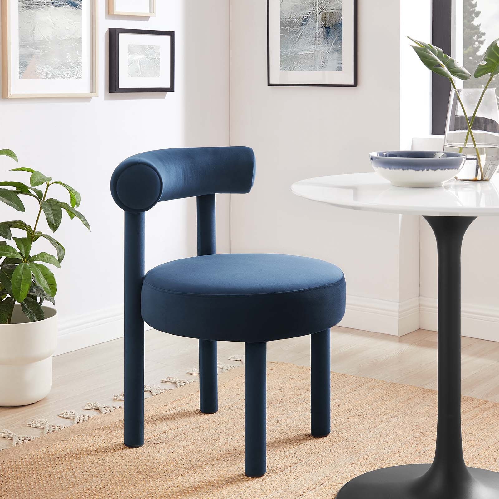 Toulouse Performance Velvet Dining Chair - Set of 2 By Modway - EEI-6706 - Image 22
