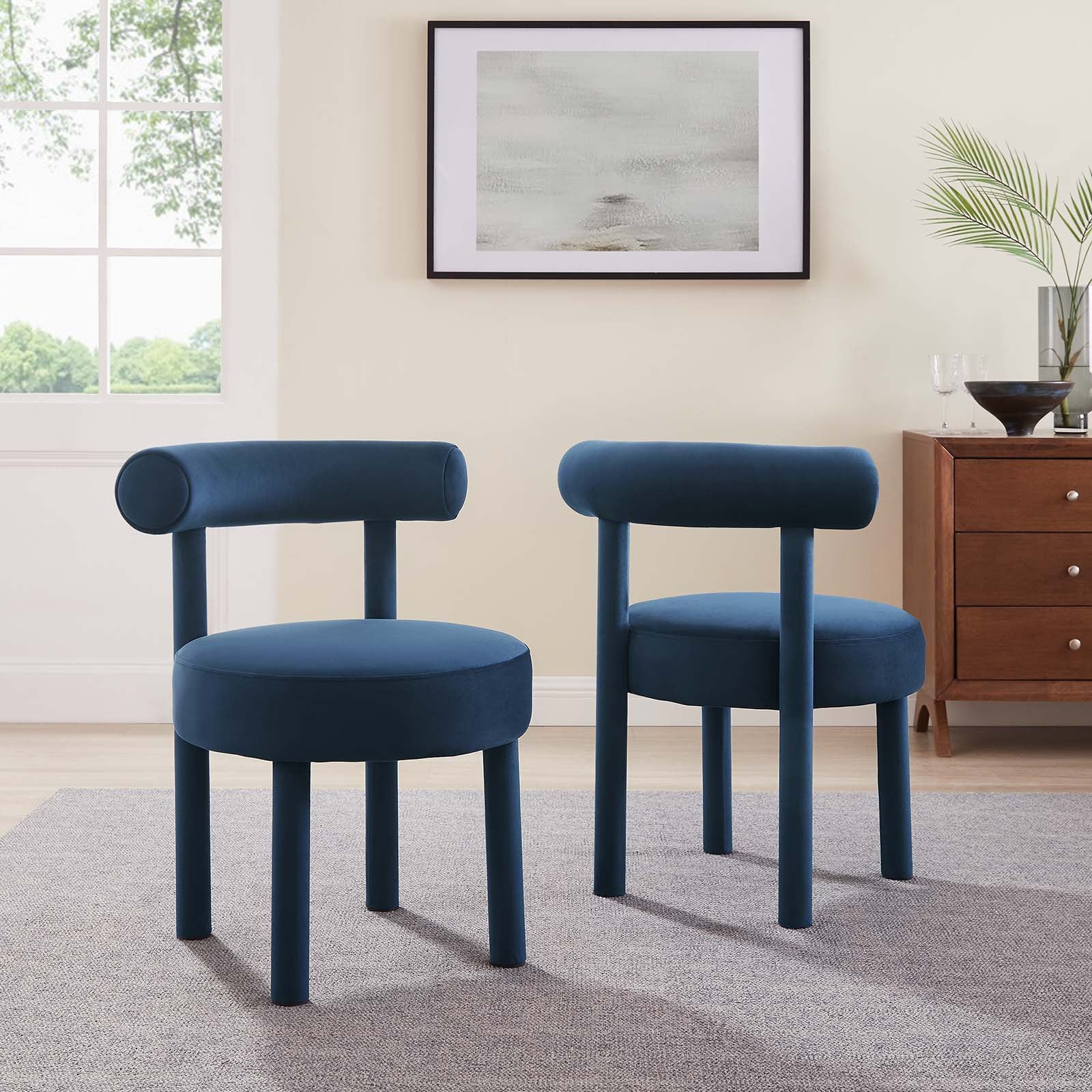 Toulouse Performance Velvet Dining Chair - Set of 2 By Modway - EEI-6706 - Image 23