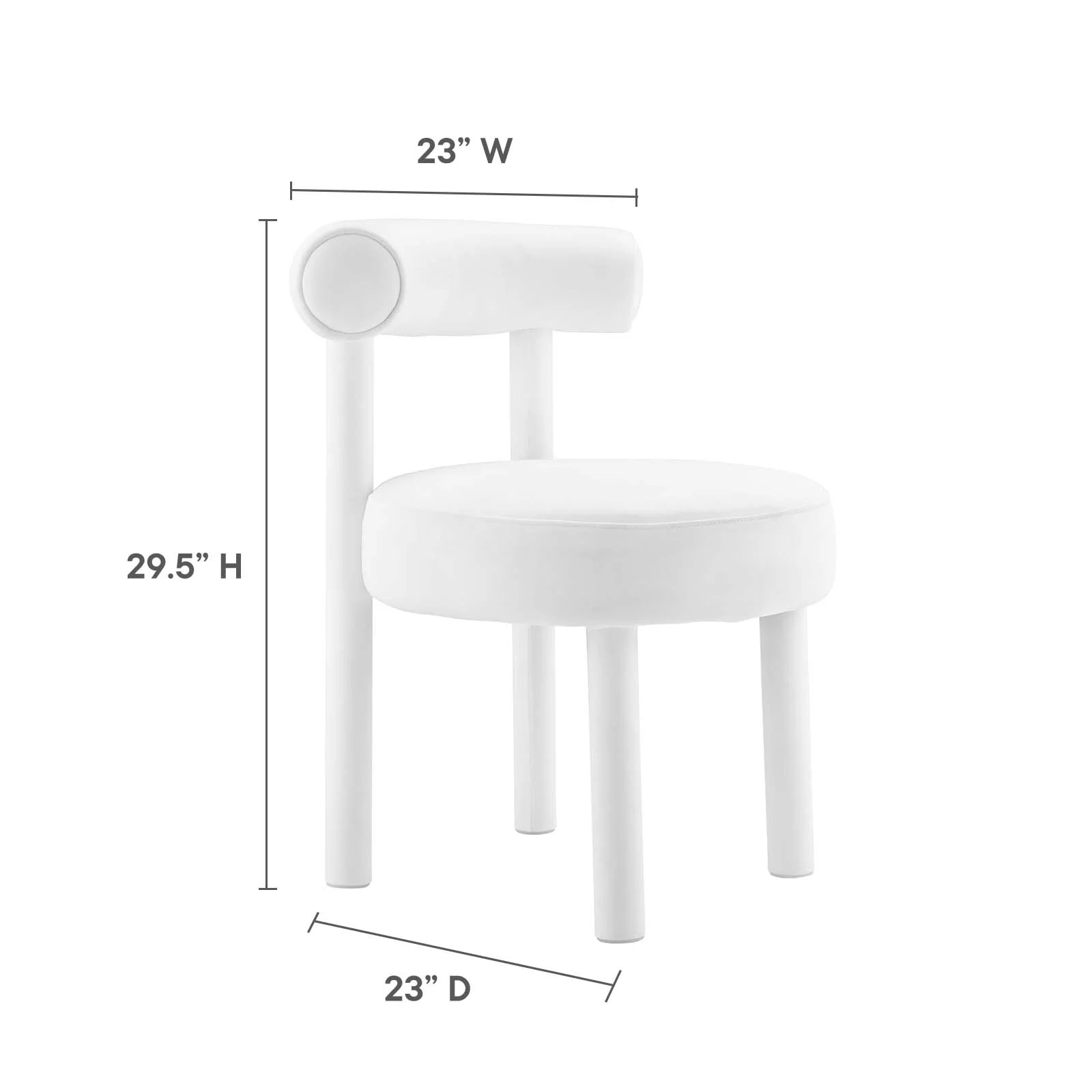 Toulouse Performance Velvet Dining Chair - Set of 2 By Modway - EEI-6706 - Image 40