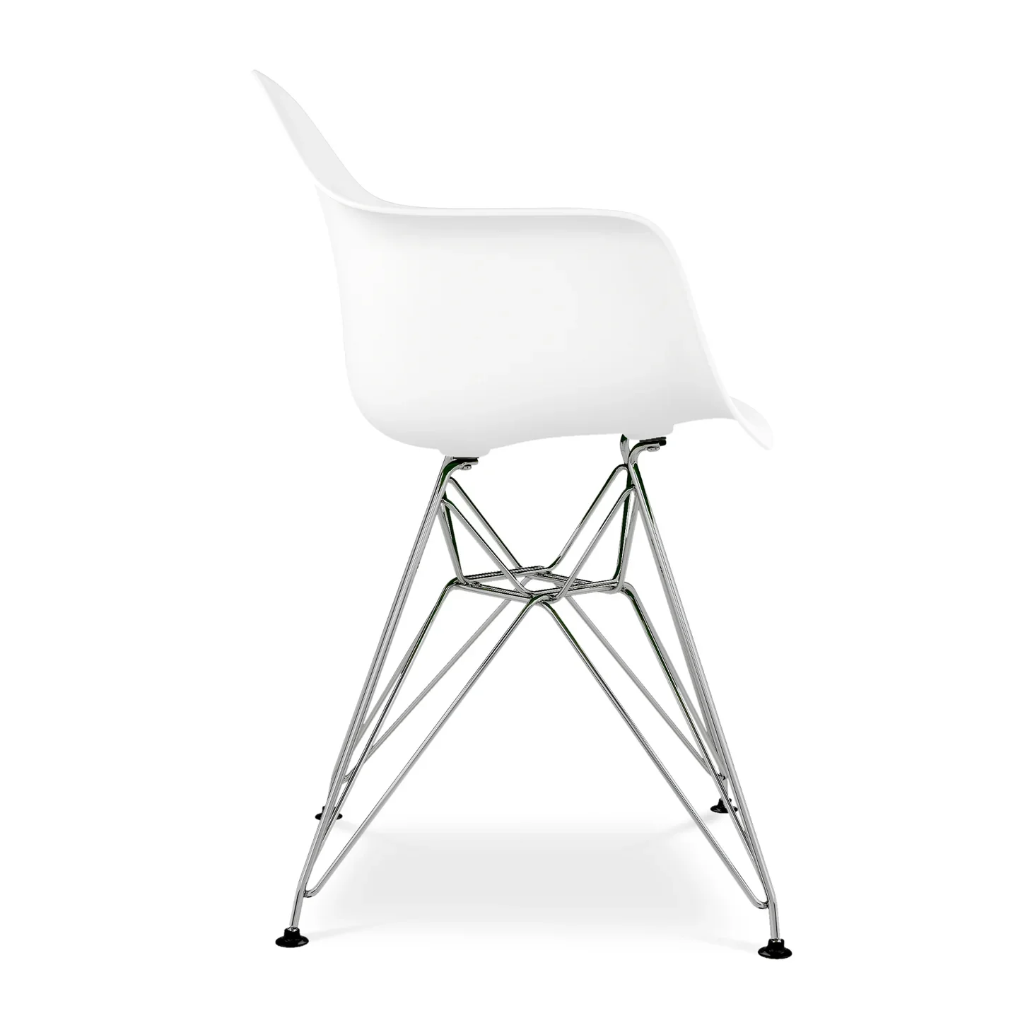 Tower Armchair, White By World Modern Design - Image 3
