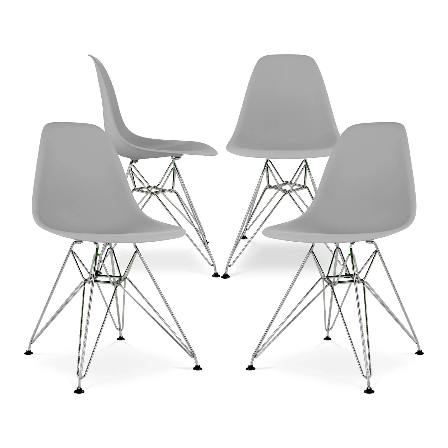 Tower Dining Chair, Gray By World Modern Design - Image 7