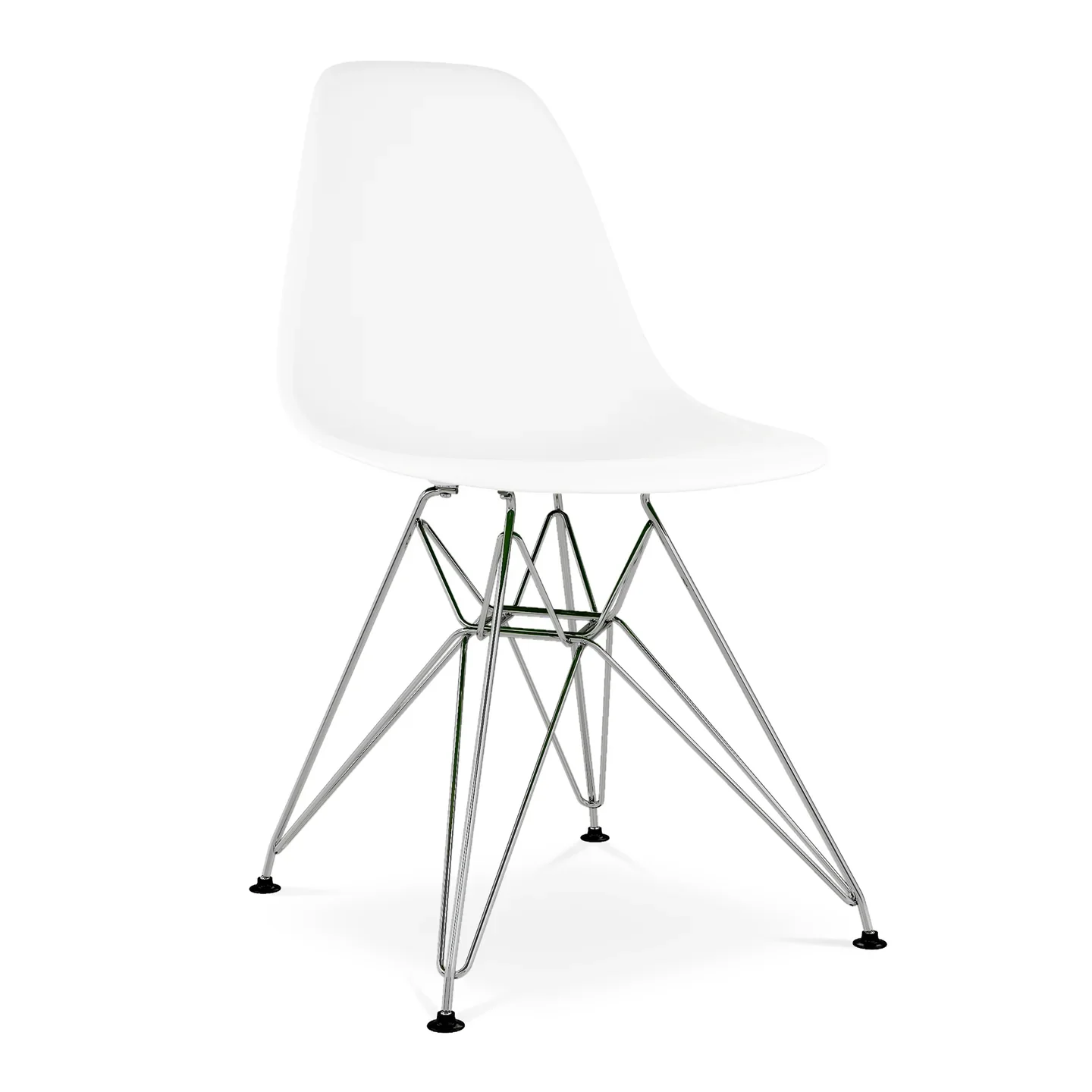 Tower Dining Chair, White By World Modern Design - Image 2