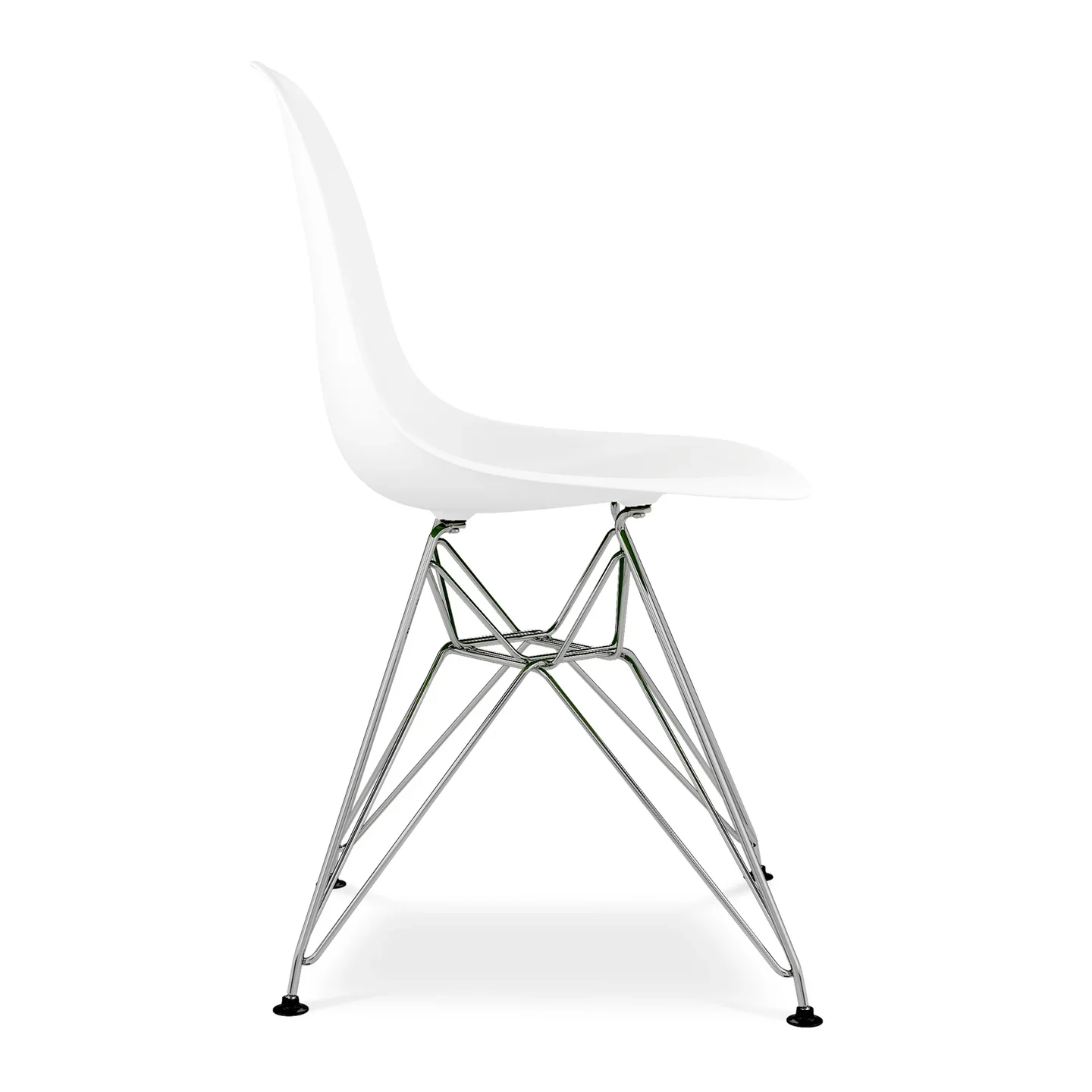 Tower Dining Chair, White By World Modern Design - Image 3