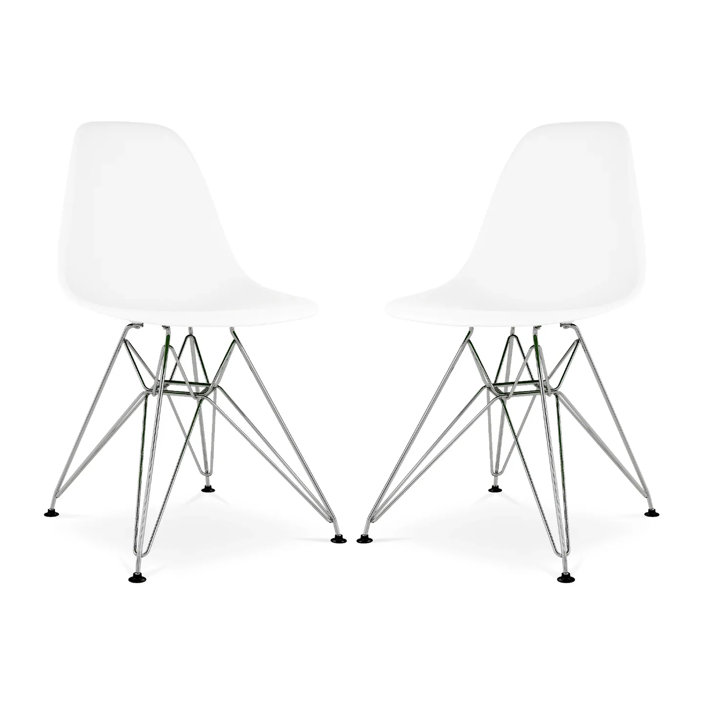 Tower Dining Chair, White By World Modern Design - Image 7