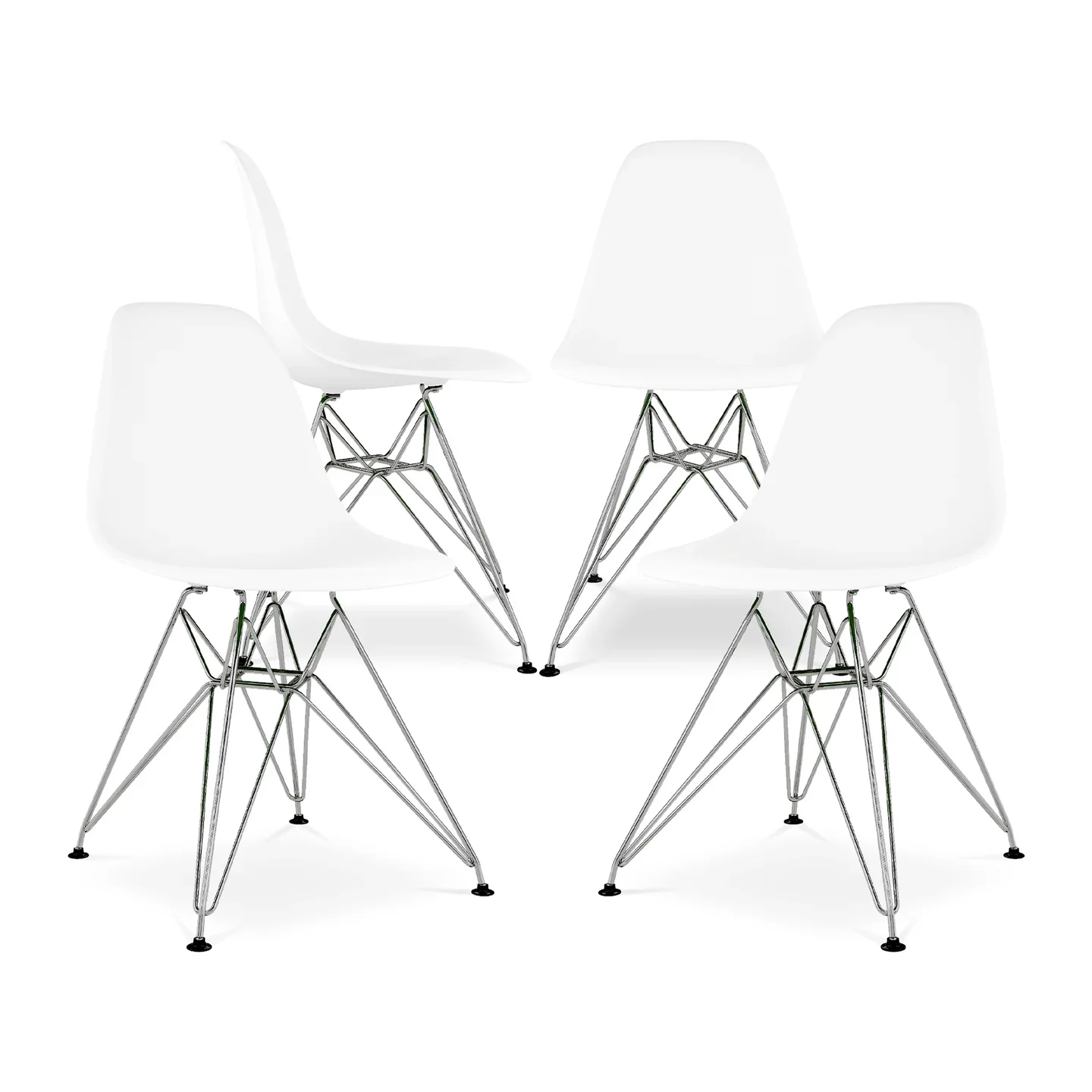 Tower Dining Chair, White By World Modern Design - Image 8