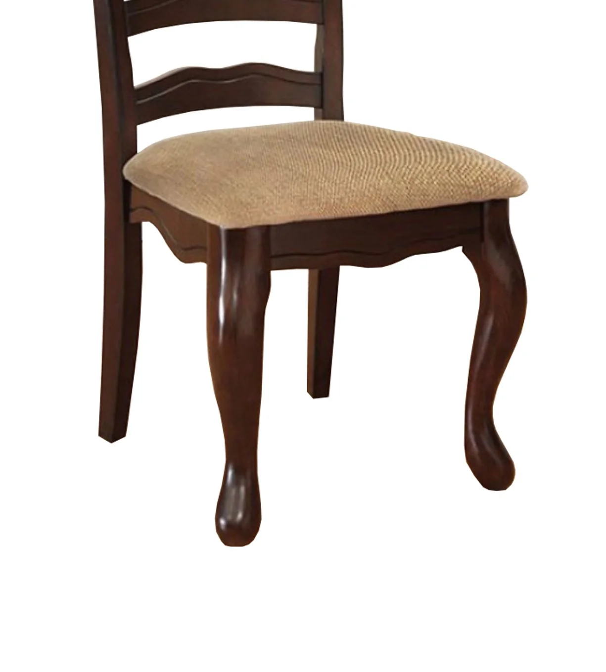 Townsville Cottage Side Chair, Dark Walnut Finish, Set Of 2 By Benzara - Image 5