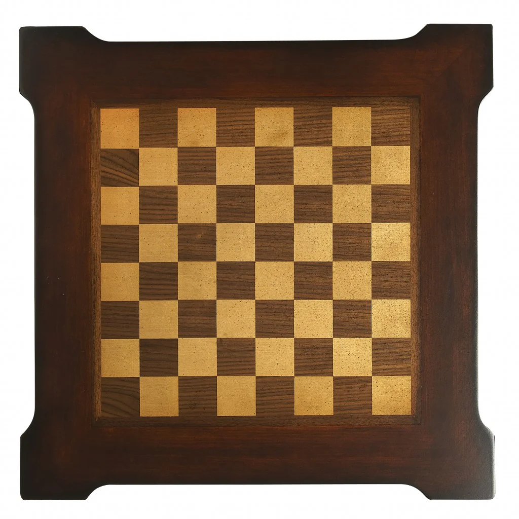 Traditional Cherry Game Table By Homeroots - 389929 - Image 2