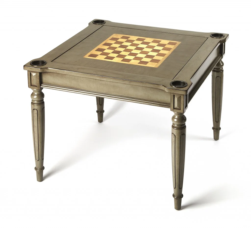 Traditional Cherry Multi Game Table By Homeroots - Image 3