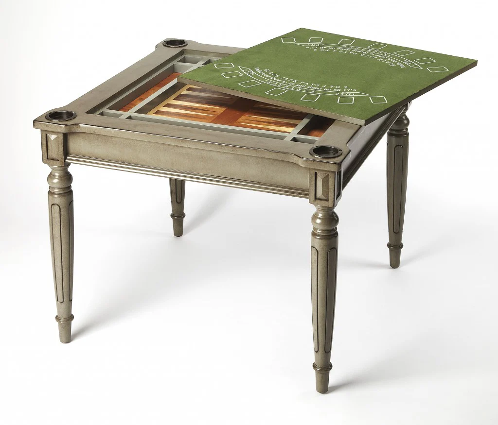 Traditional Cherry Multi Game Table By Homeroots - Image 6