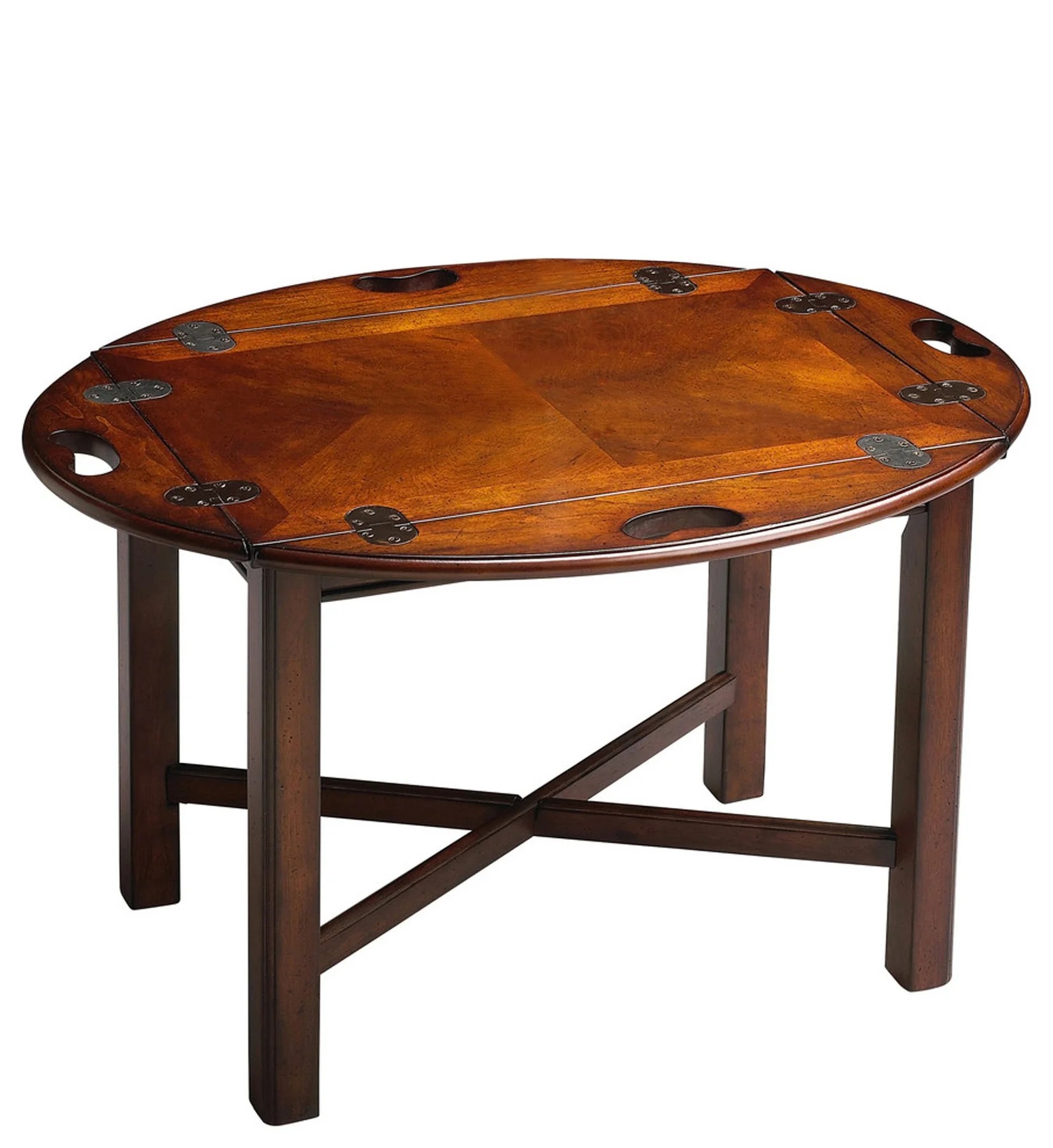 Traditional Cherry Table By Homeroots - Image 2