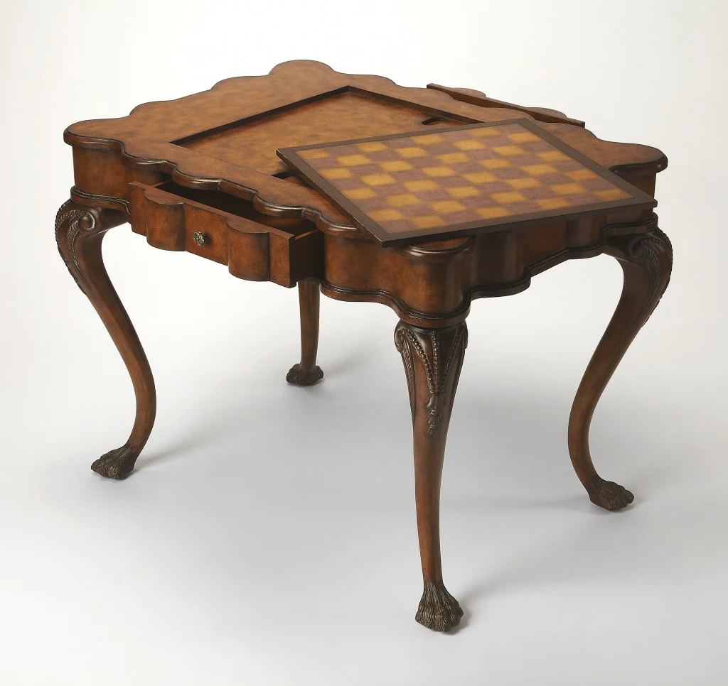 Traditional Game Table By Homeroots - Image 4