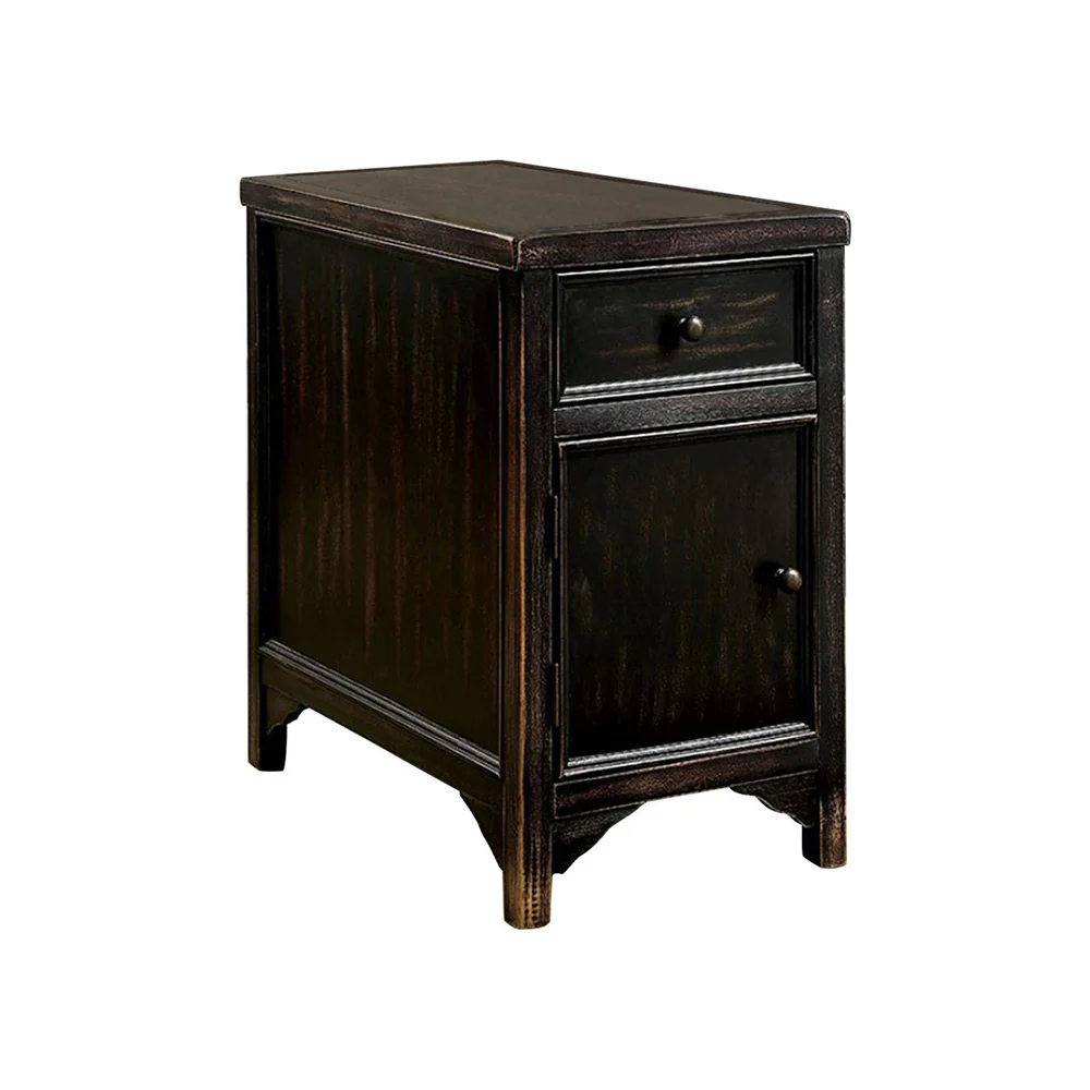 Traditional Style Three Drawer Desk With Oversized Cabriole Legs, Brown By Benzara - Image 2