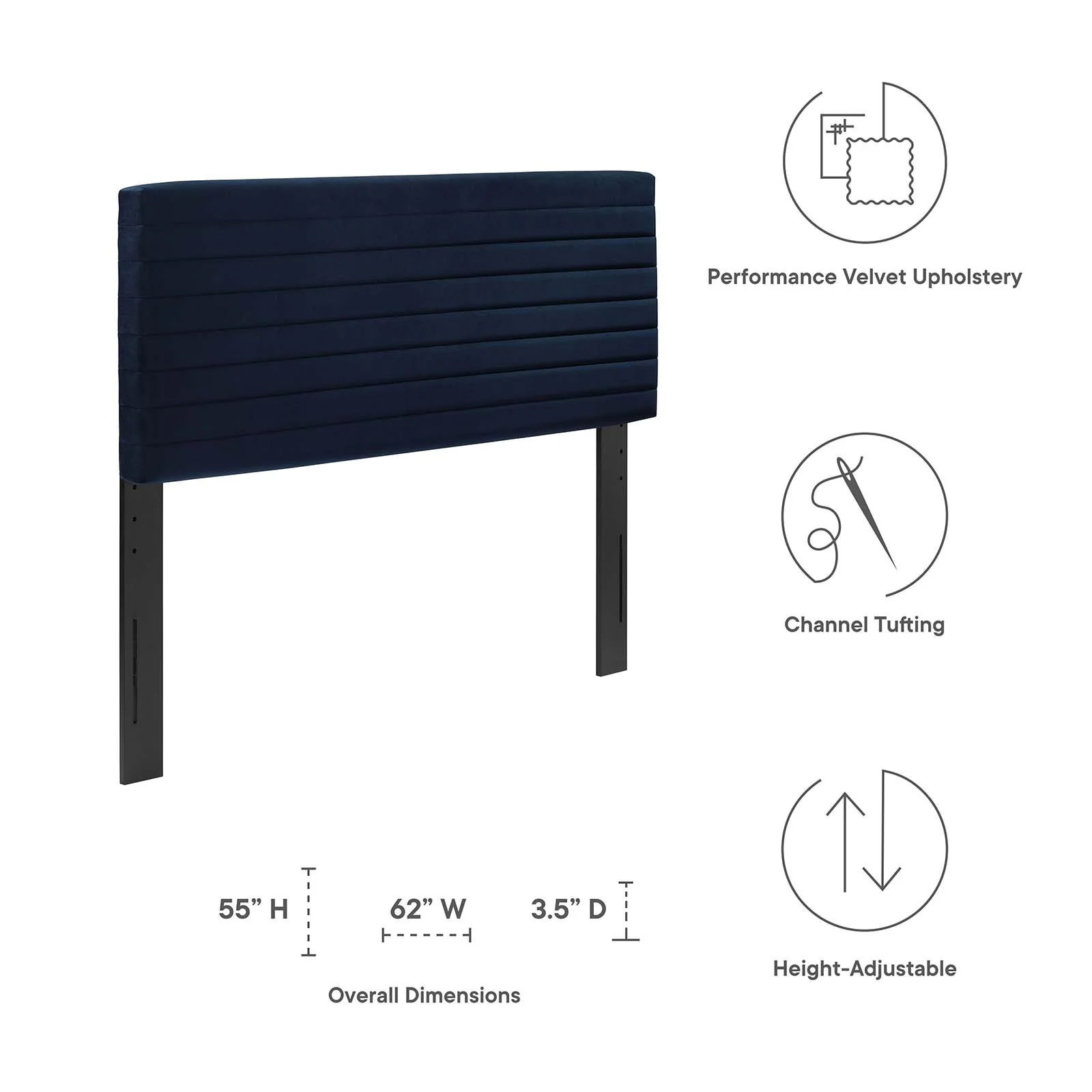 Tranquil King/California King Headboard By Modway - MOD-7025 - Image 20