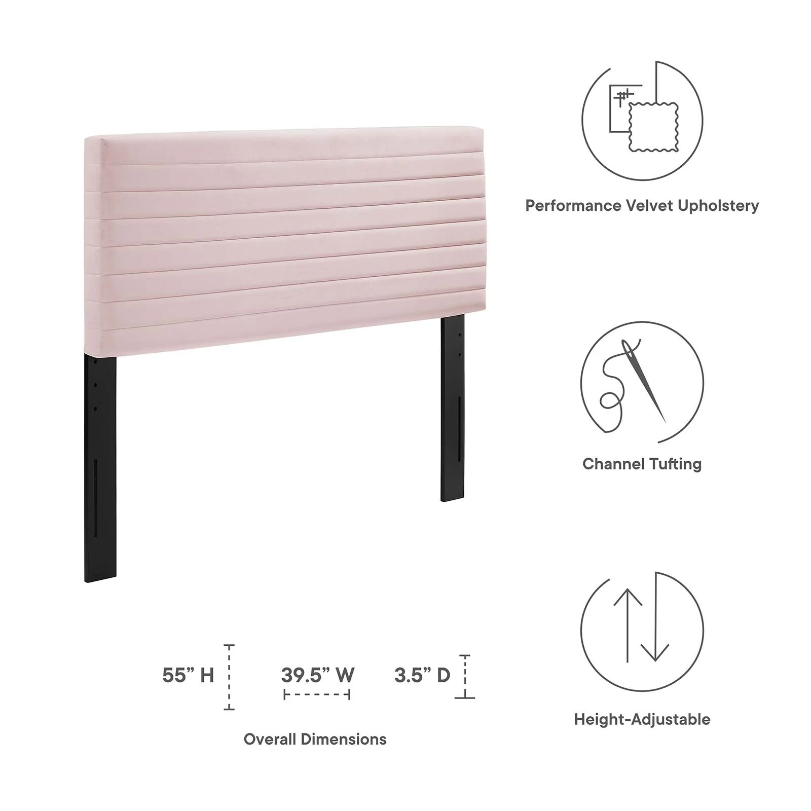 Tranquil King/California King Headboard By Modway - MOD-7025 - Image 27