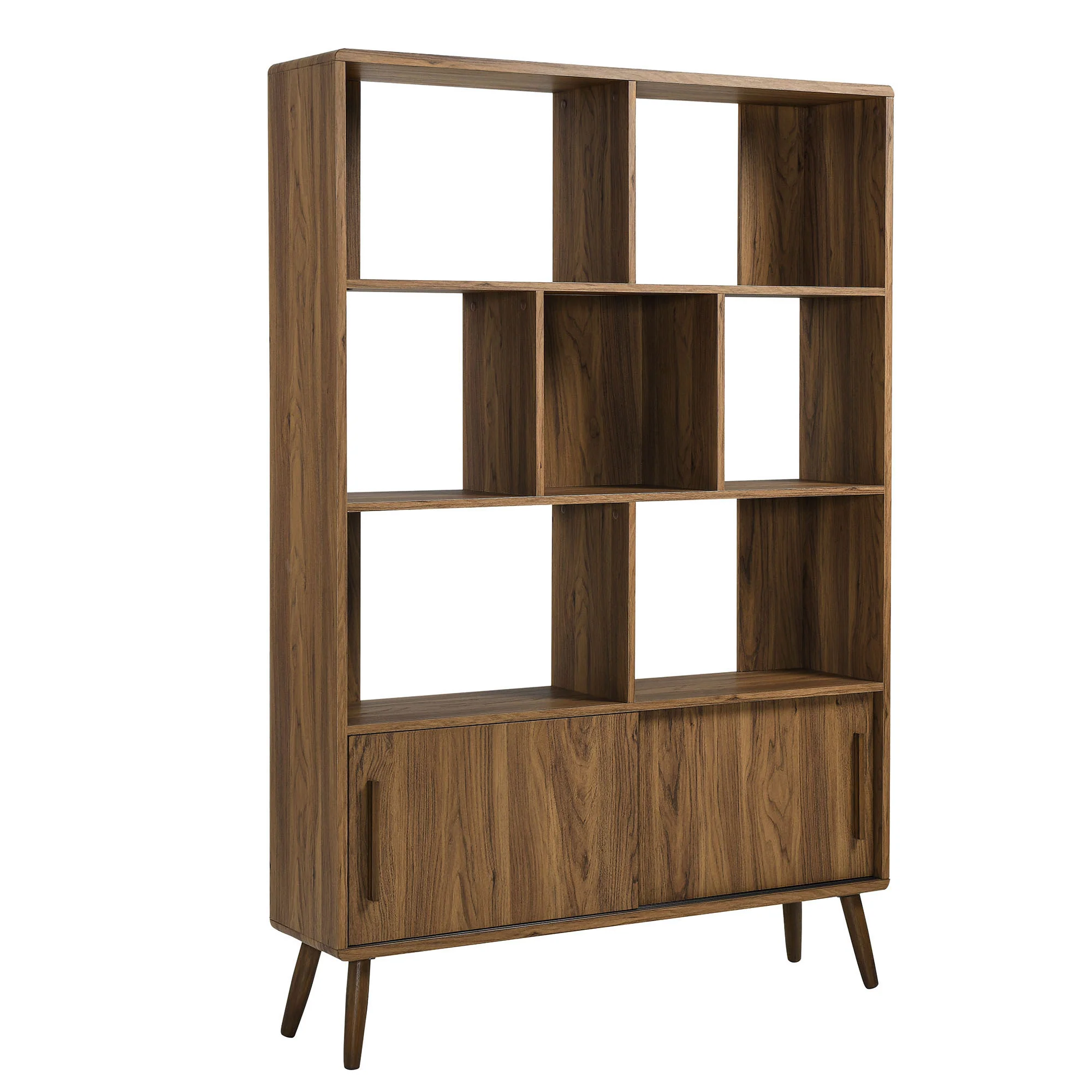 Transmit 45" Bookcase with Sliding Doors by Modway - Image 2
