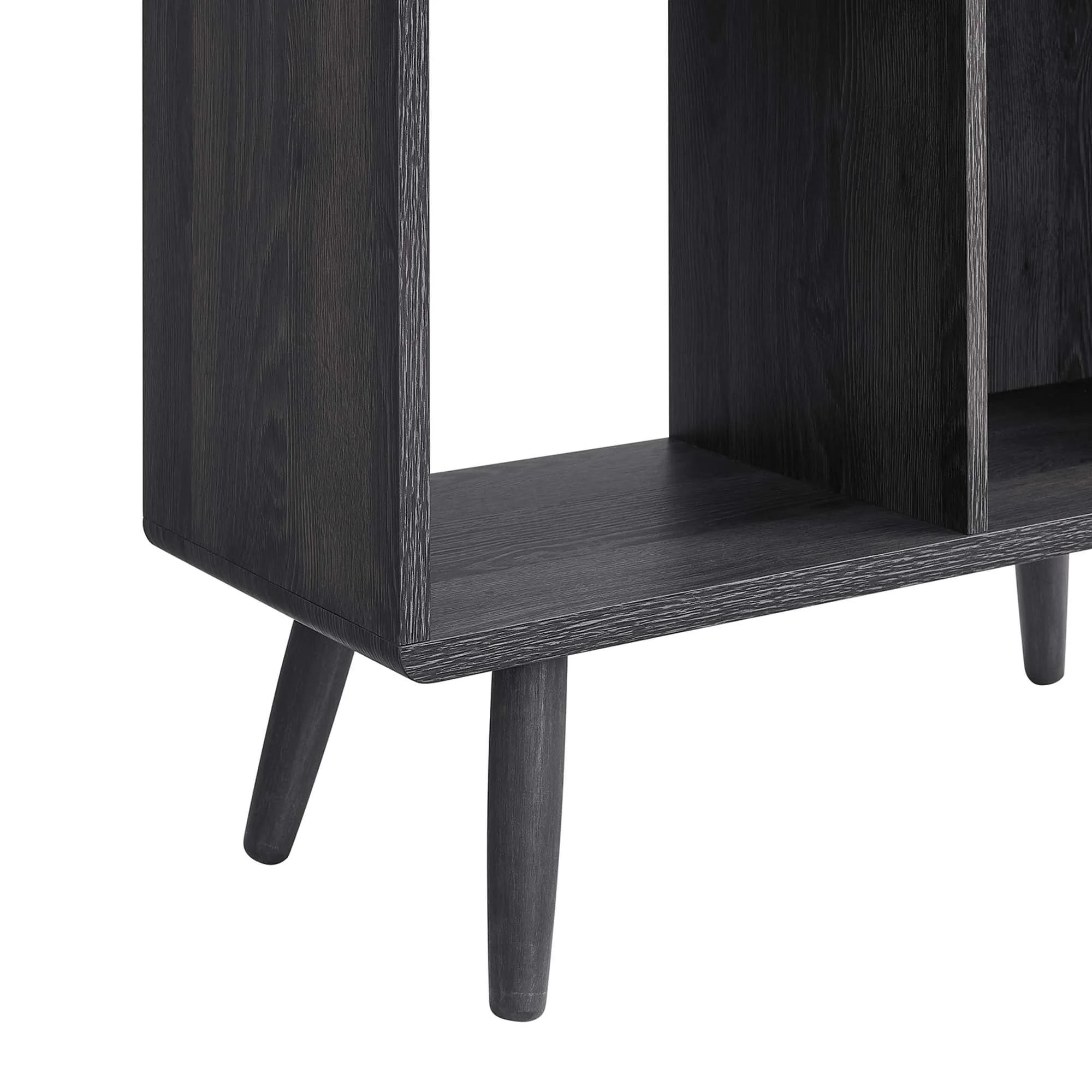 Transmit 5 Shelf Wood Grain Bookcase by Modway - Image 6