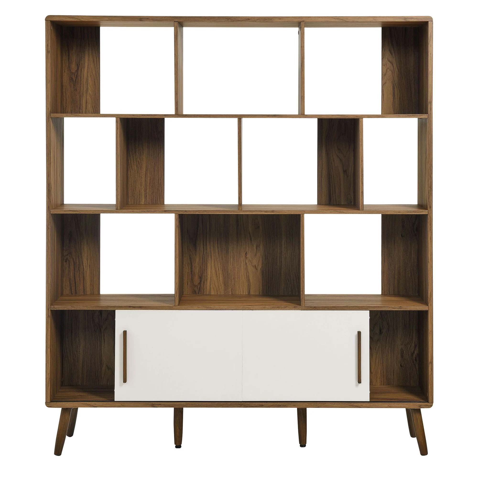 Transmit 59" Bookcase with Sliding Doors by Modway - Image 13