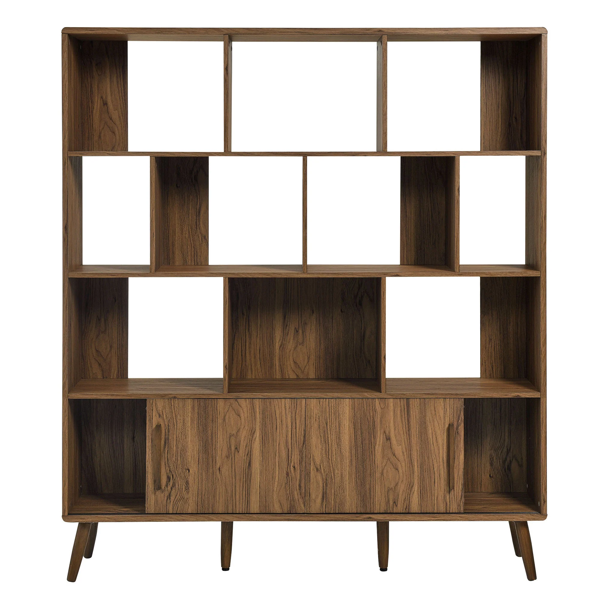 Transmit 59" Bookcase with Sliding Doors by Modway - Image 5