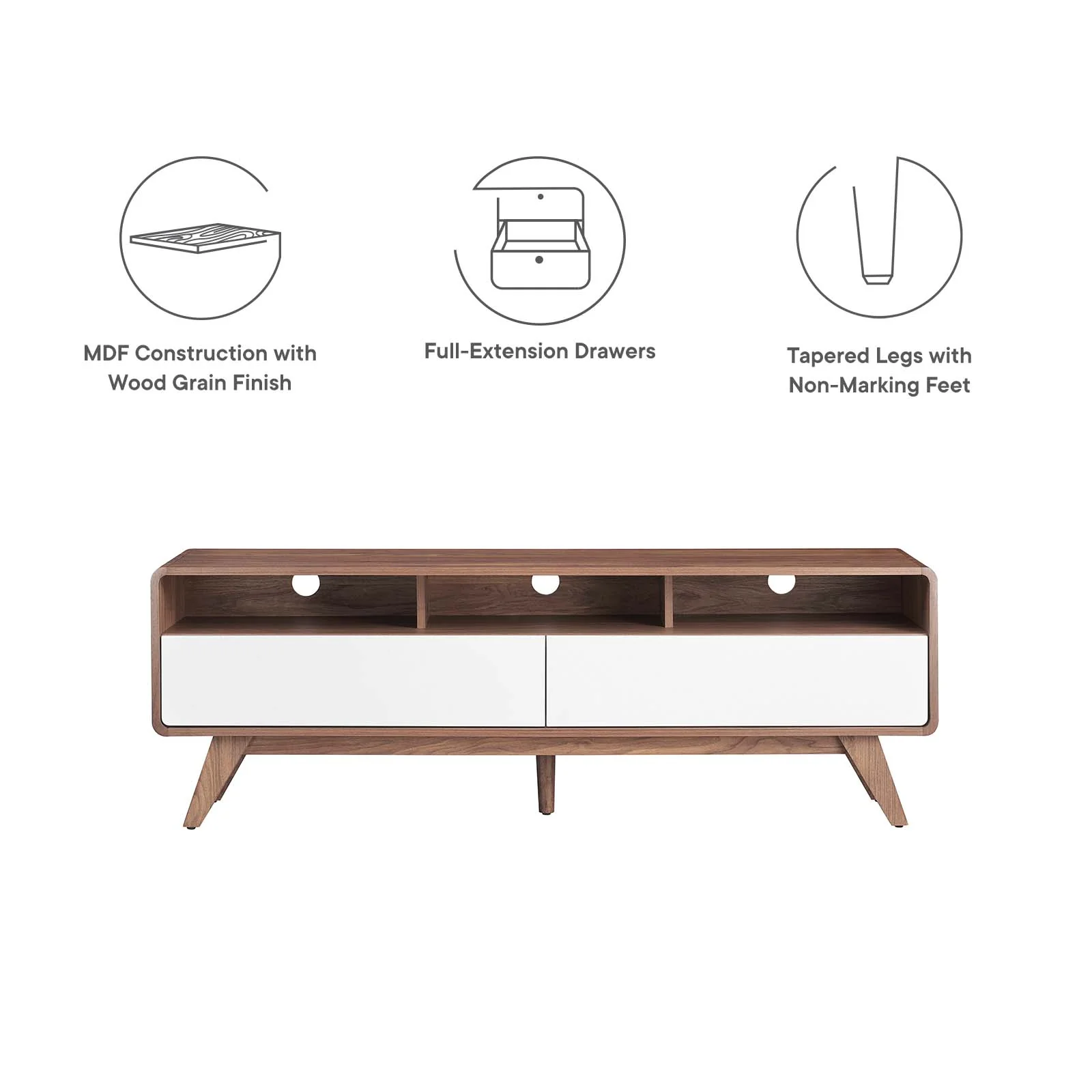 Transmit 60" TV Stand By Modway - EEI-6231 - Image 8