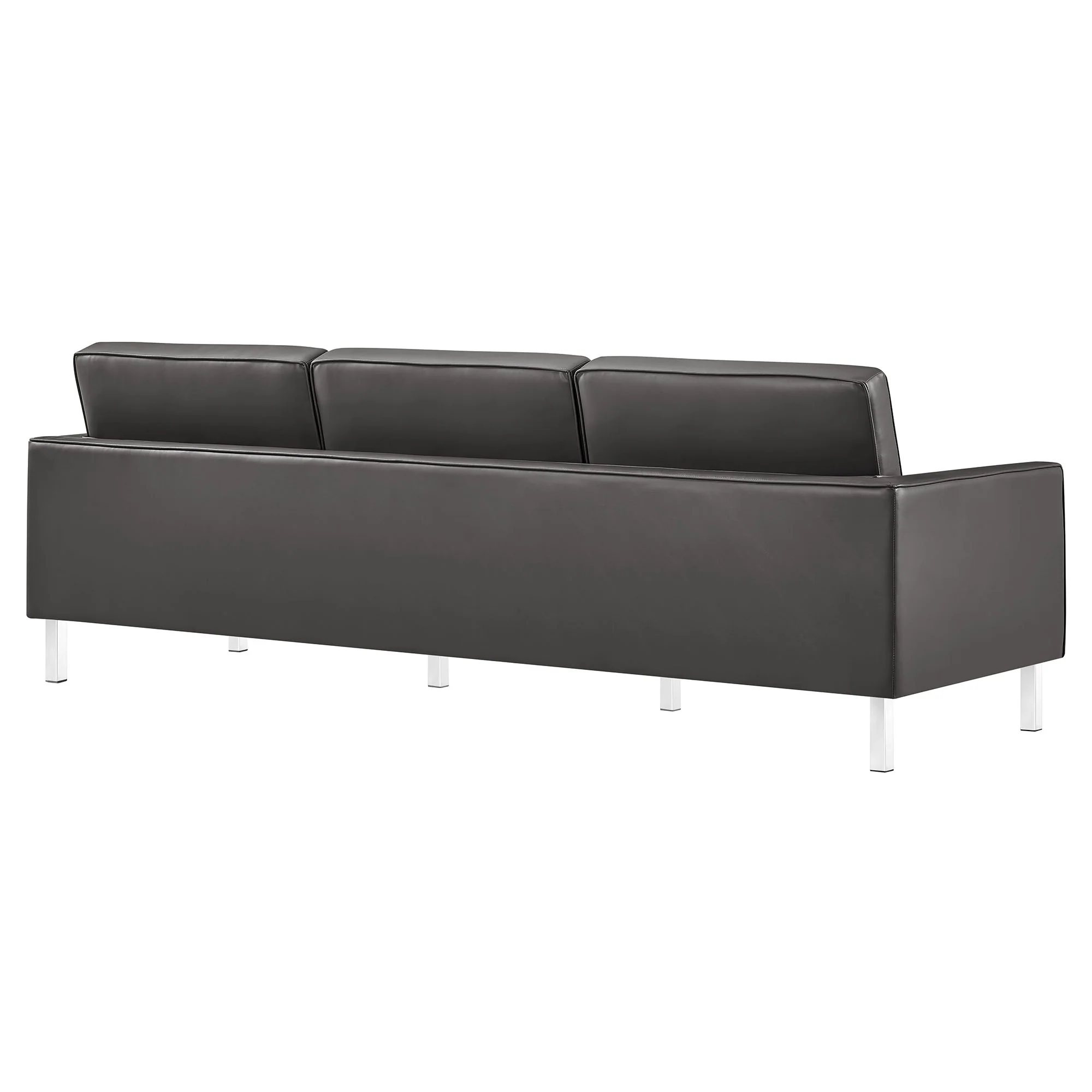Transmit 7 Shelf Wood Grain Bookcase by Modway - Image 20