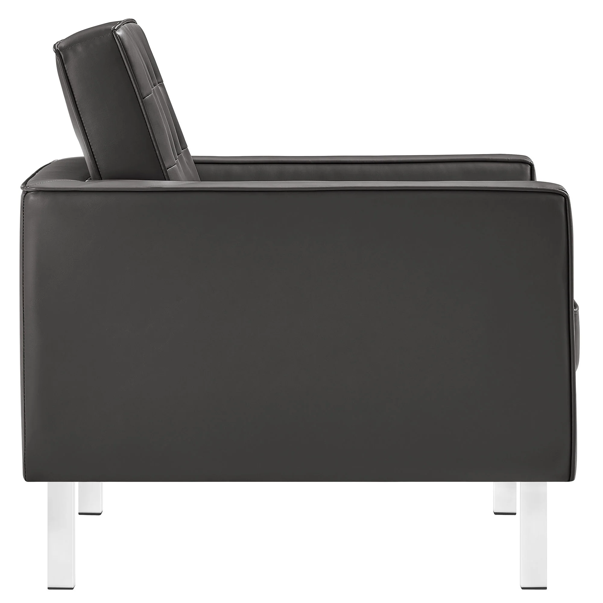 Transmit 7 Shelf Wood Grain Bookcase by Modway - Image 22