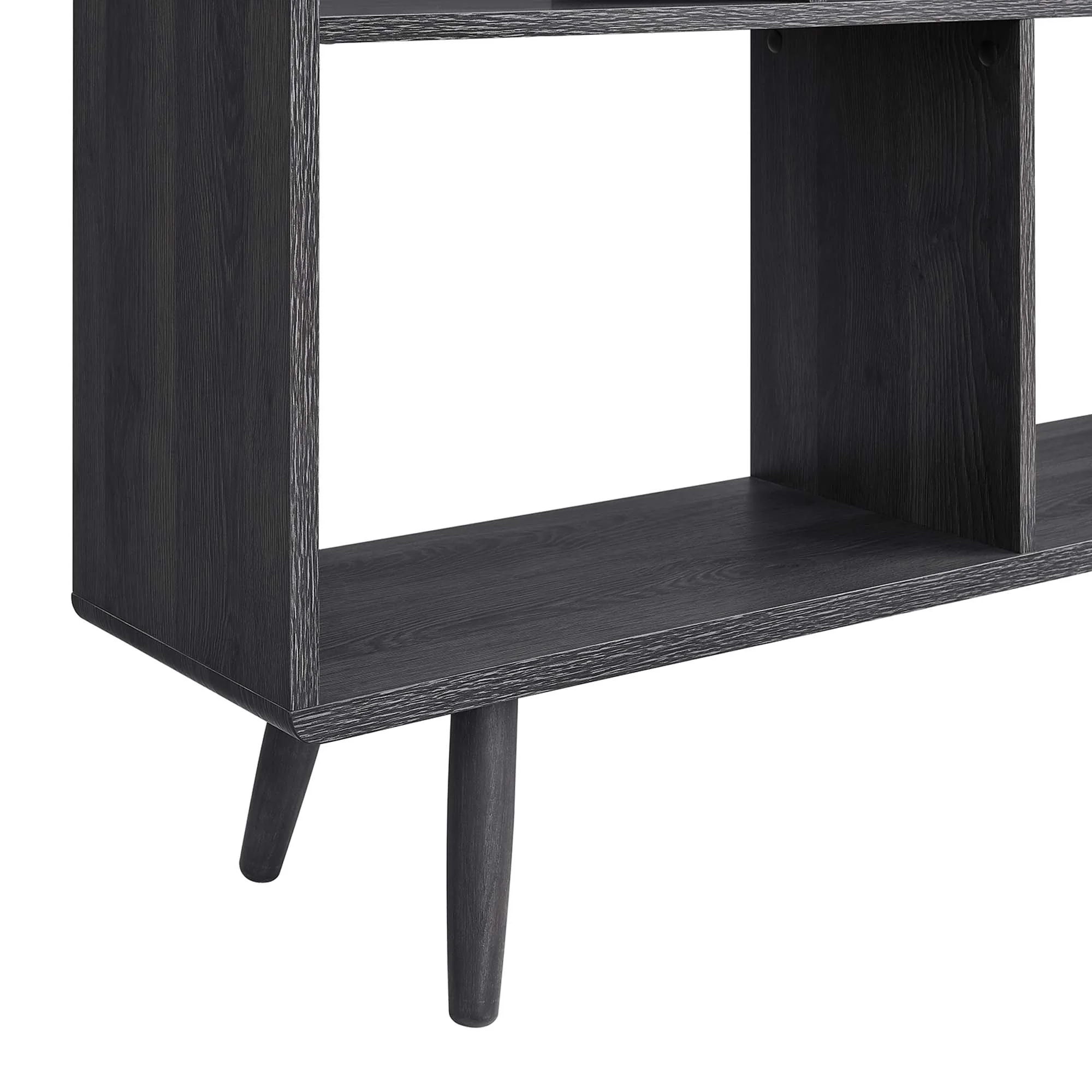 Transmit 7 Shelf Wood Grain Bookcase by Modway - Image 6