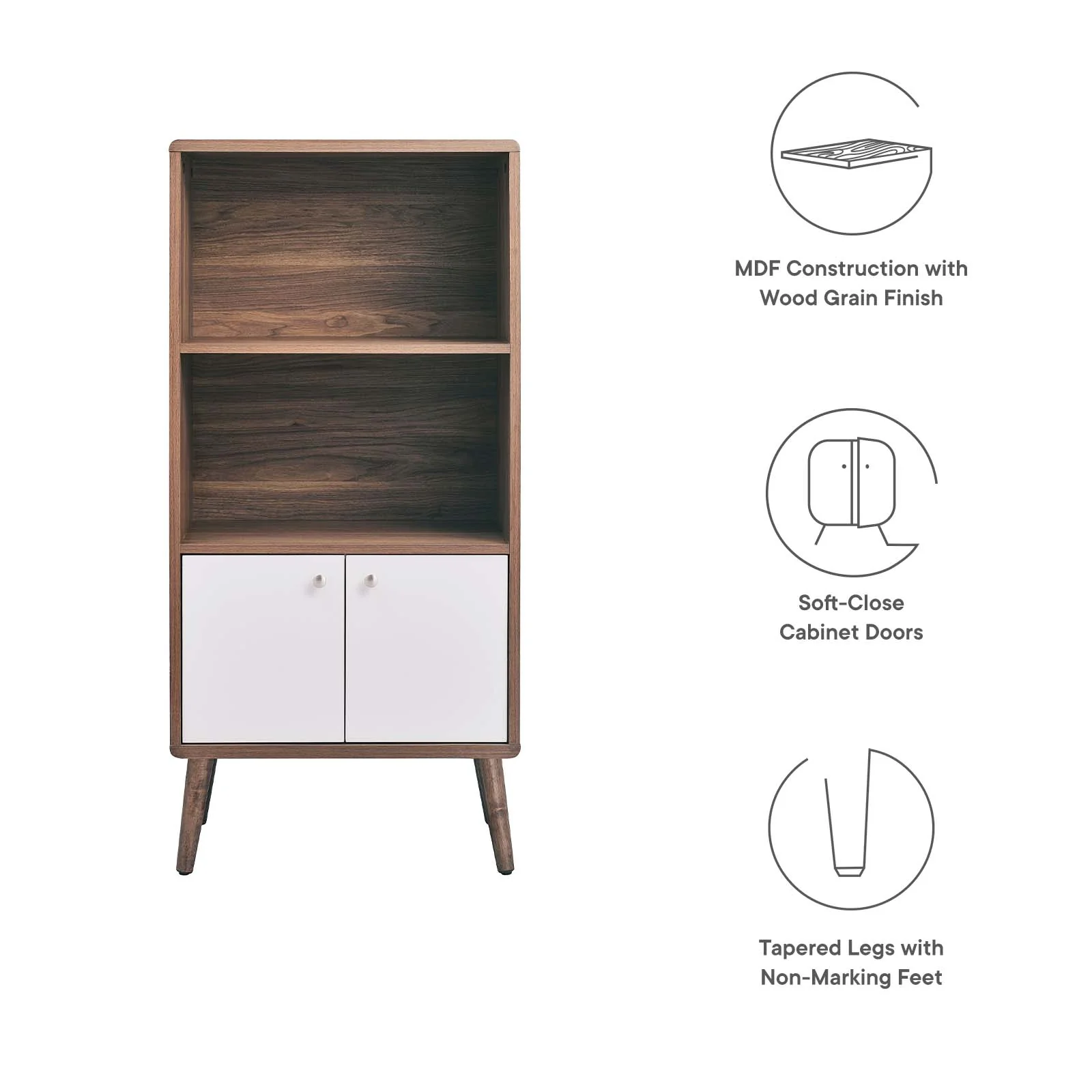 Transmit Display Cabinet Bookshelf By Modway - EEI-6230 - Image 8