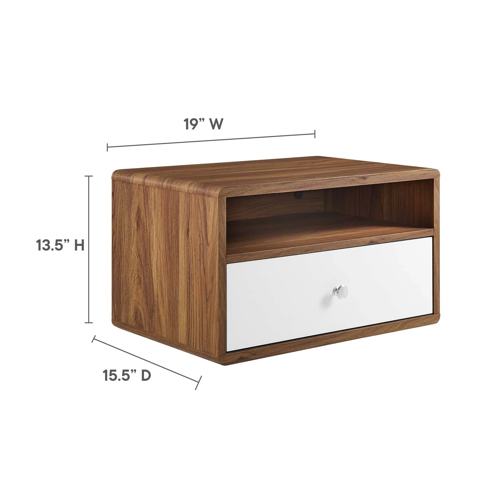 Transmit Wall Mount Nightstand By Modway - MOD-7059 - Image 7
