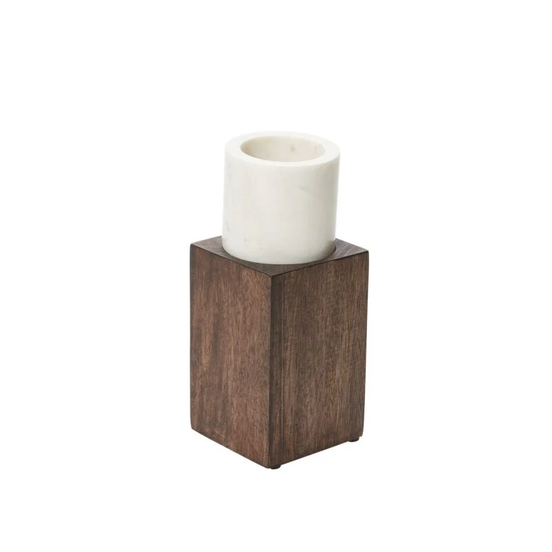 Treasure Pot with Pedestal 3.5"x 8.25" By Accent Decor - Image 3
