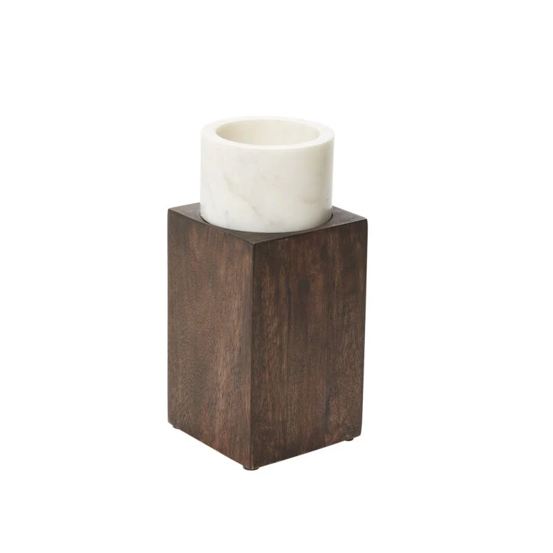 Treasure Pot with Pedestal 3.5"x 8.25" By Accent Decor - Image 4