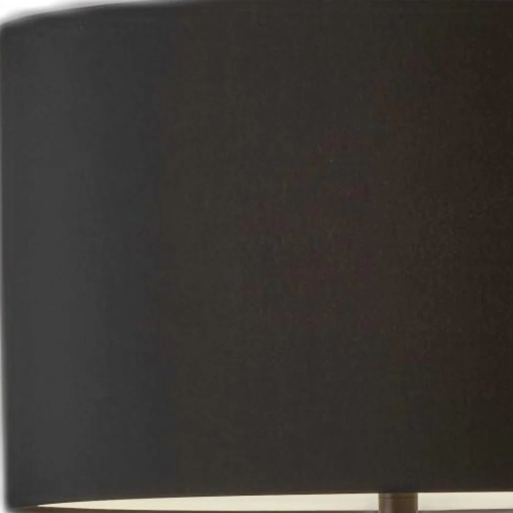 Treble Floor Lamp Three Black Metal Legs By Homeroots - Image 3