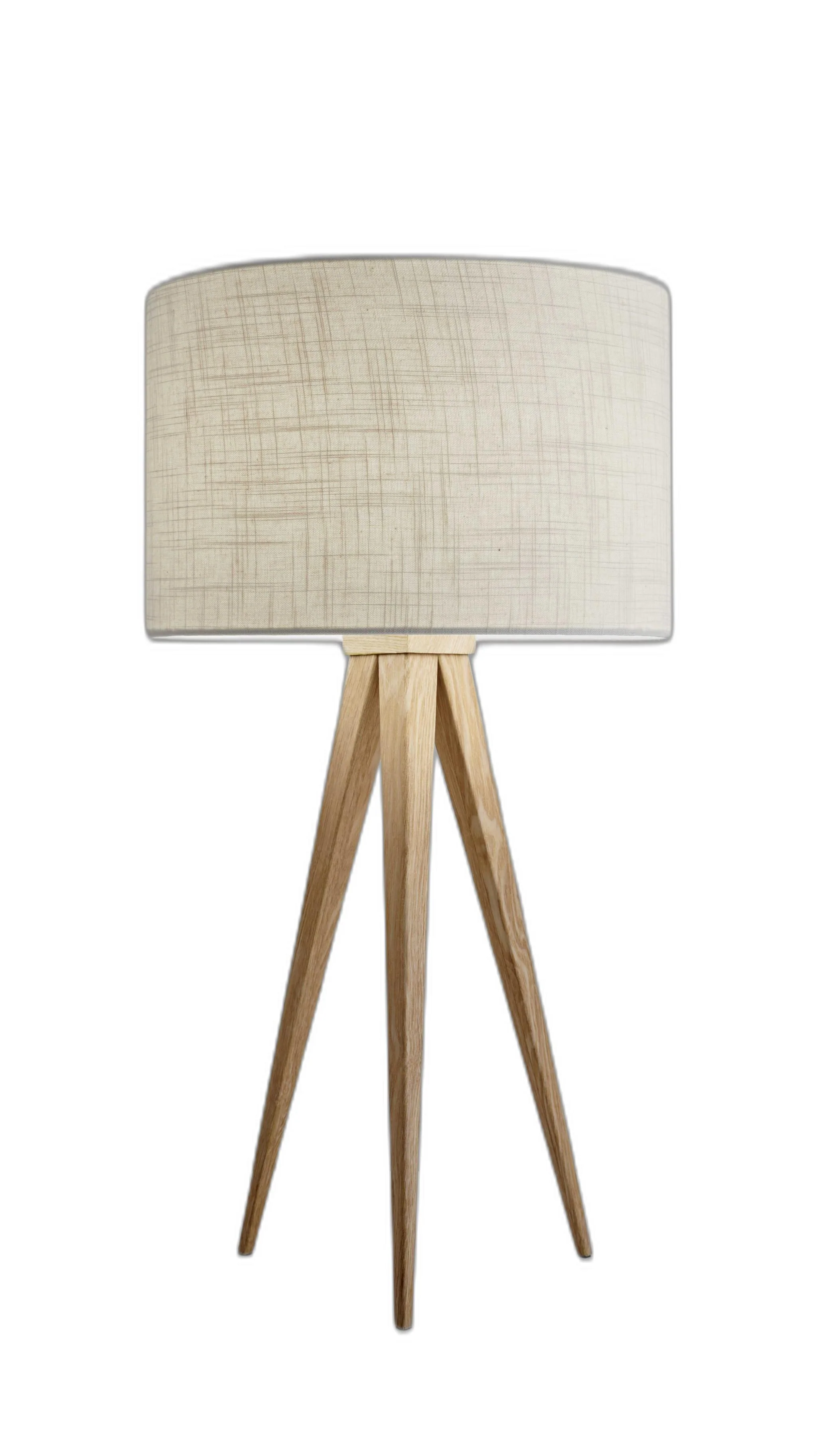 Treble Natural Wood Table Lamp By Homeroots - Image 2