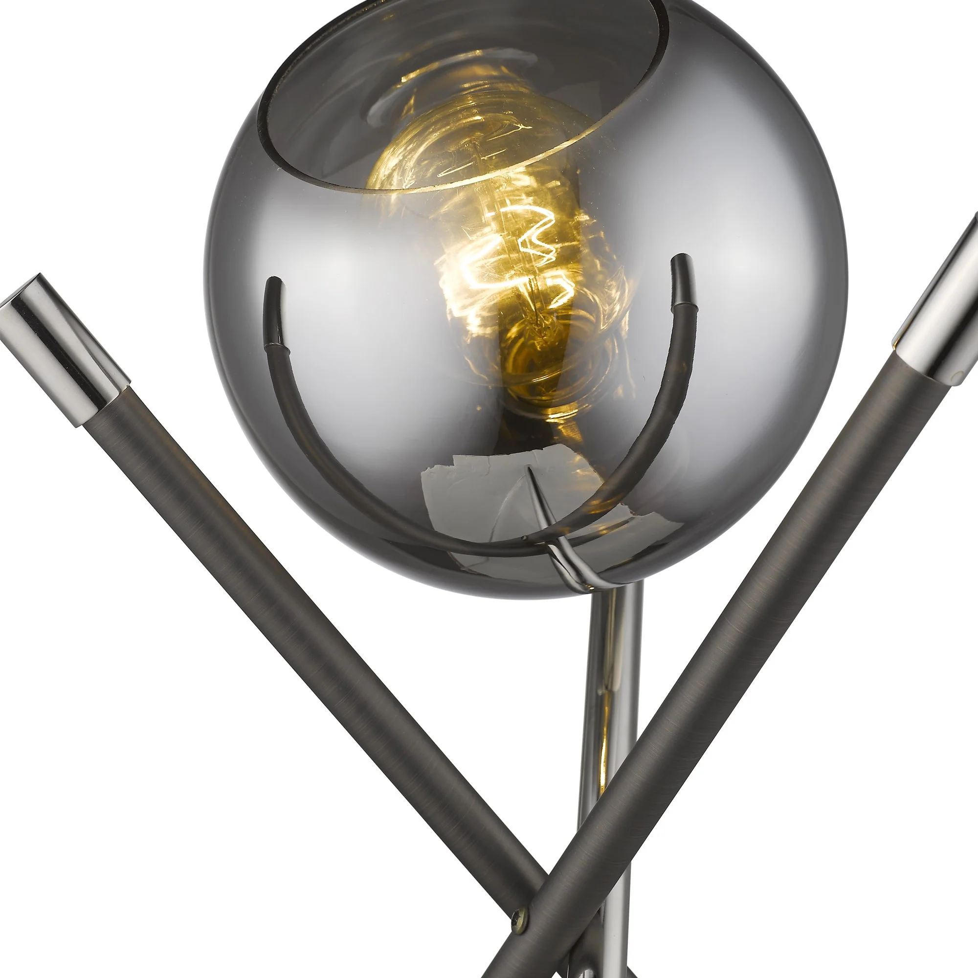 Trend Home 1-Light Polished Nickel Table Lamp By Homeroots - 399146 - Image 4