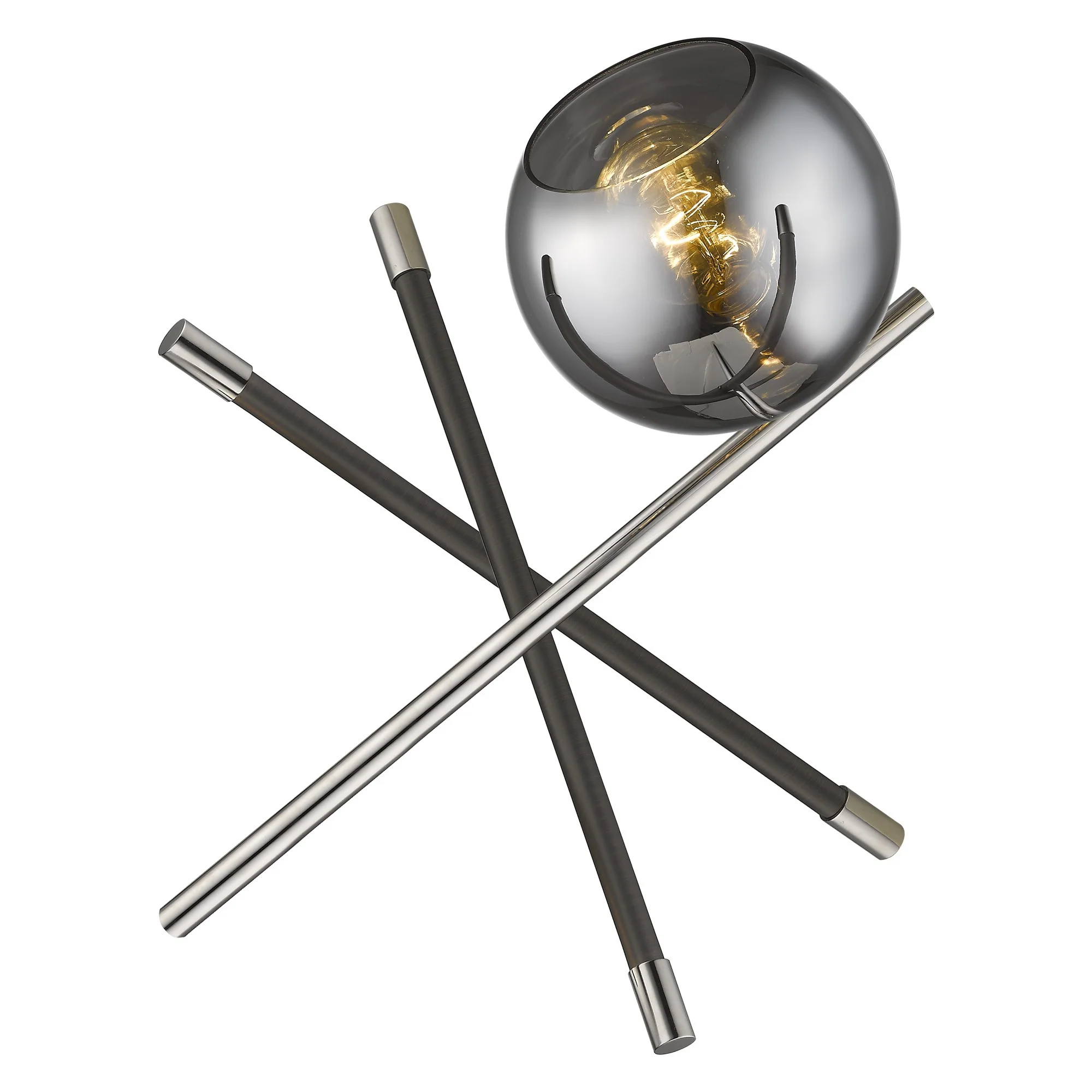 Trend Home 1-Light Polished Nickel Table Lamp By Homeroots - 399146 - Image 6