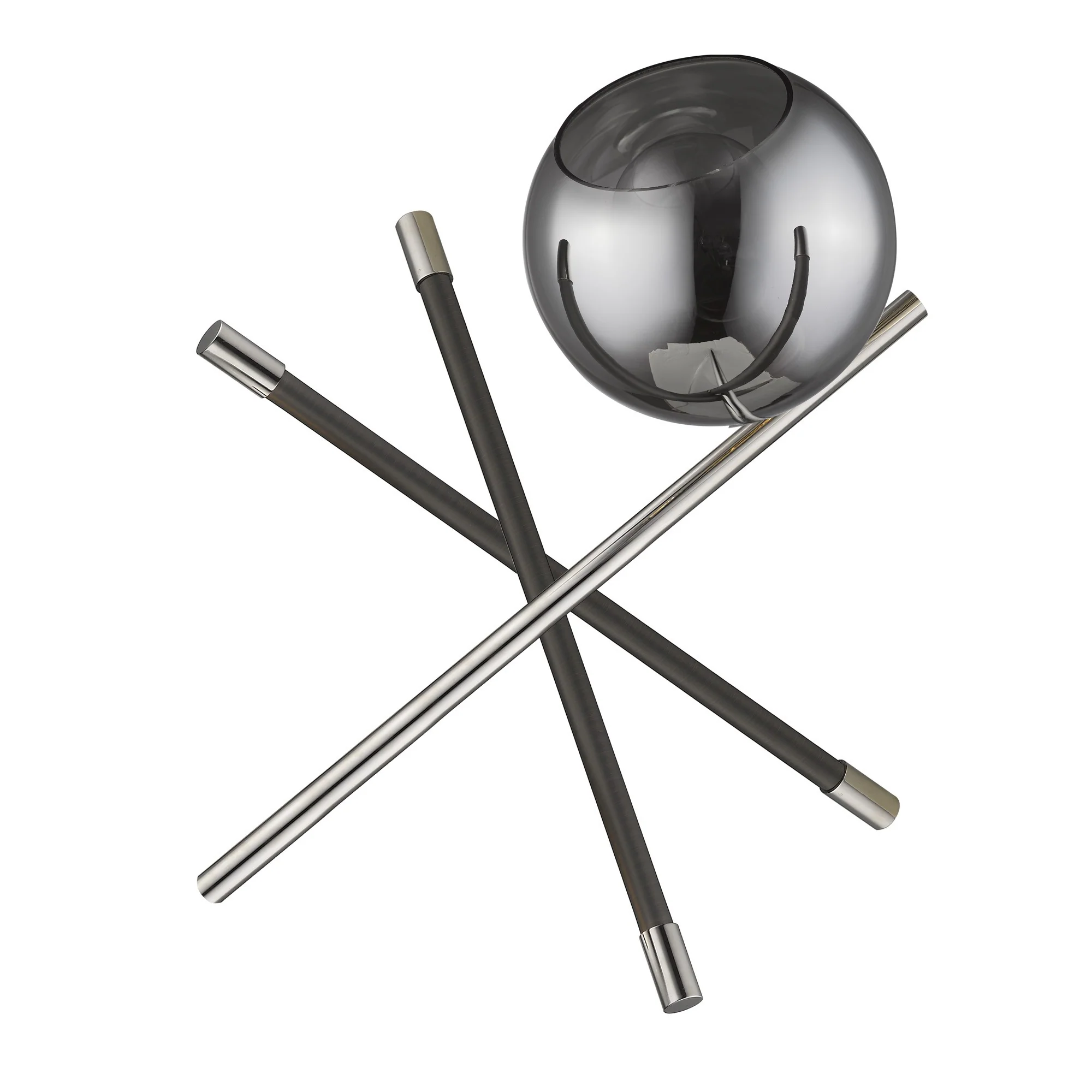 Trend Home 1-Light Polished Nickel Table Lamp By Homeroots - 399146 - Image 7