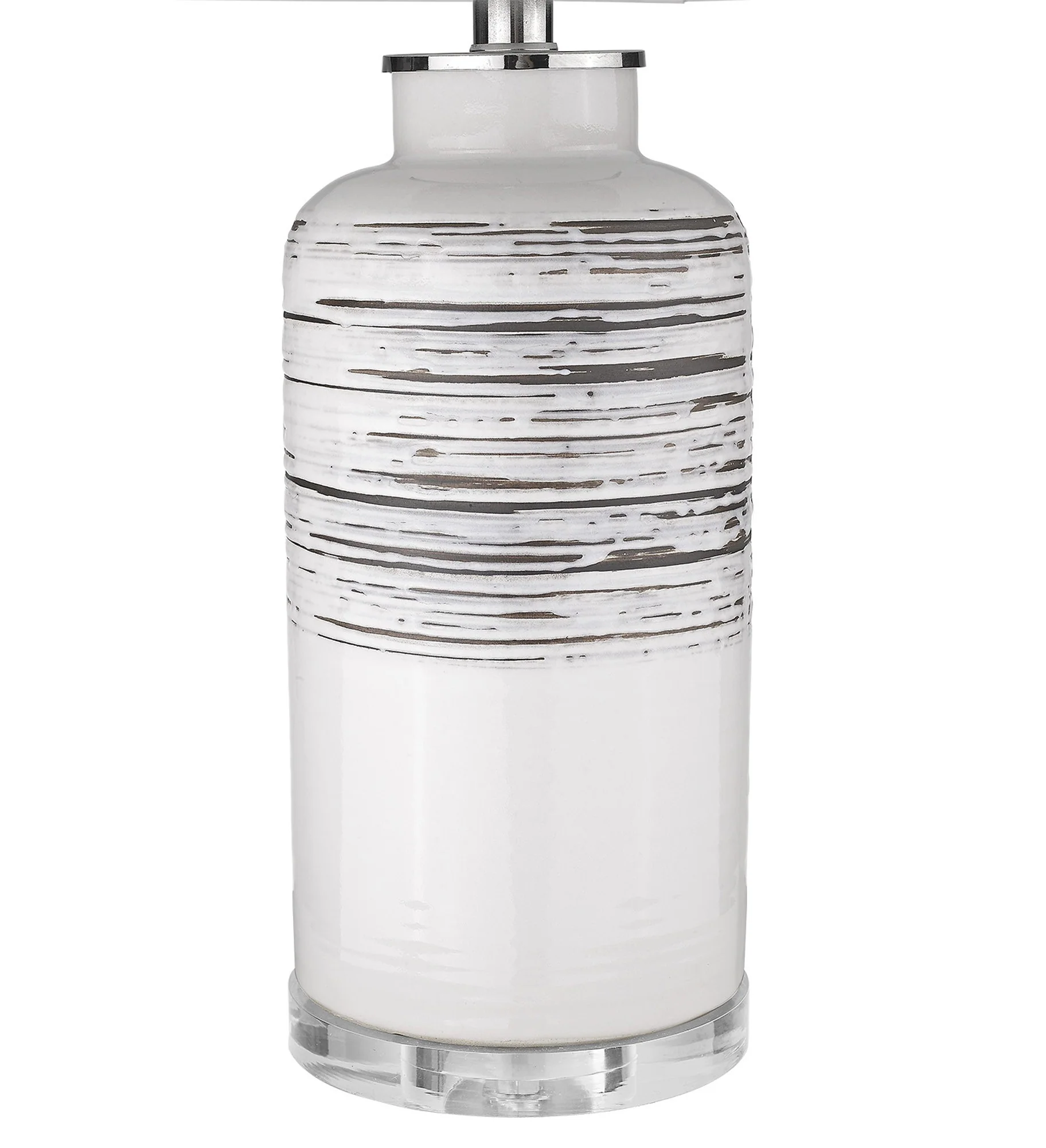 Trend Home 1-Light Polished Nickel Table Lamp By Homeroots - 399159 - Image 4