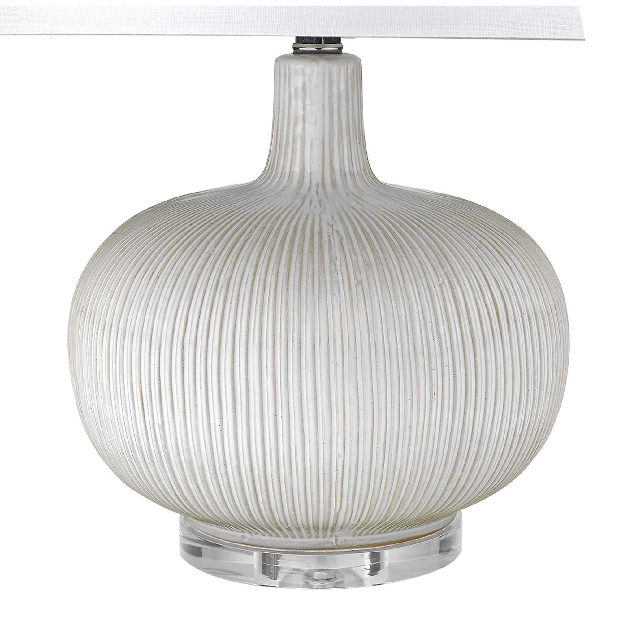 Trend Home 1-Light Polished Nickel Table Lamp By Homeroots - 399160 - Image 4