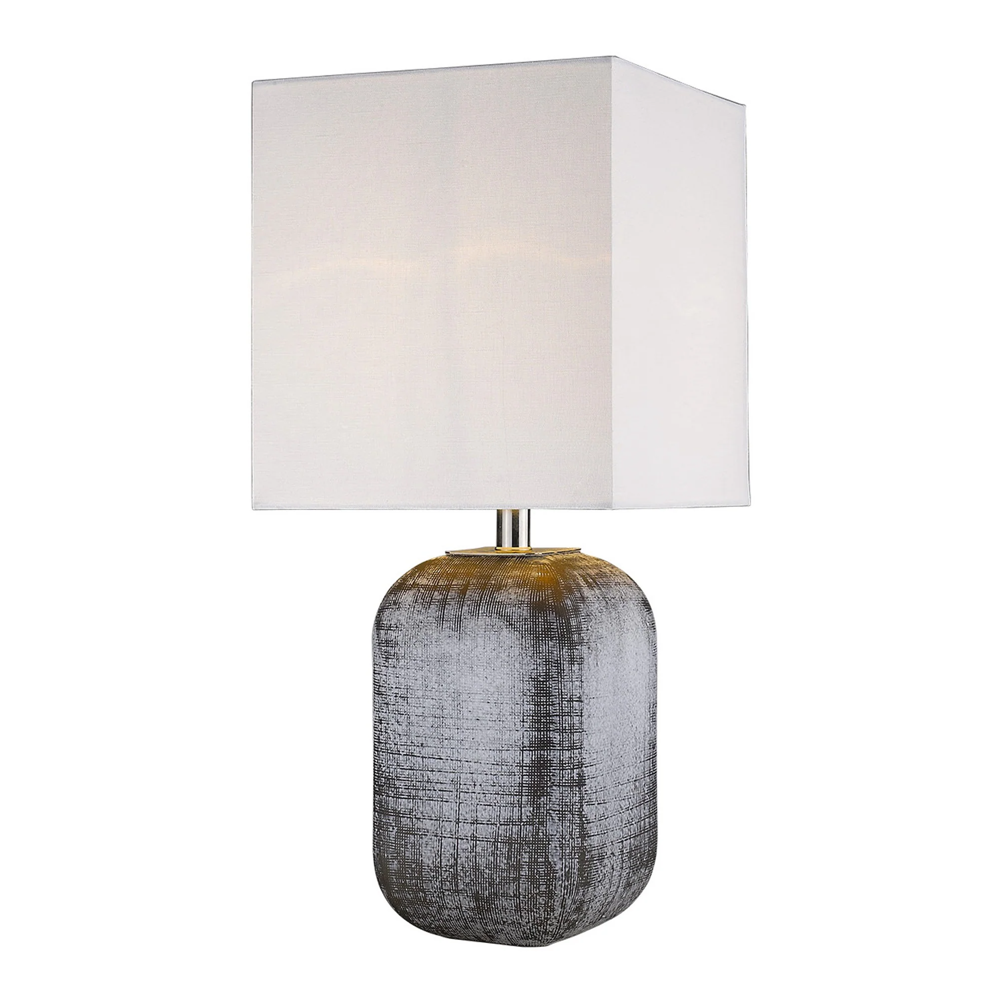Trend Home 1-Light Polished Nickel Table Lamp By Homeroots - 399162 - Image 2