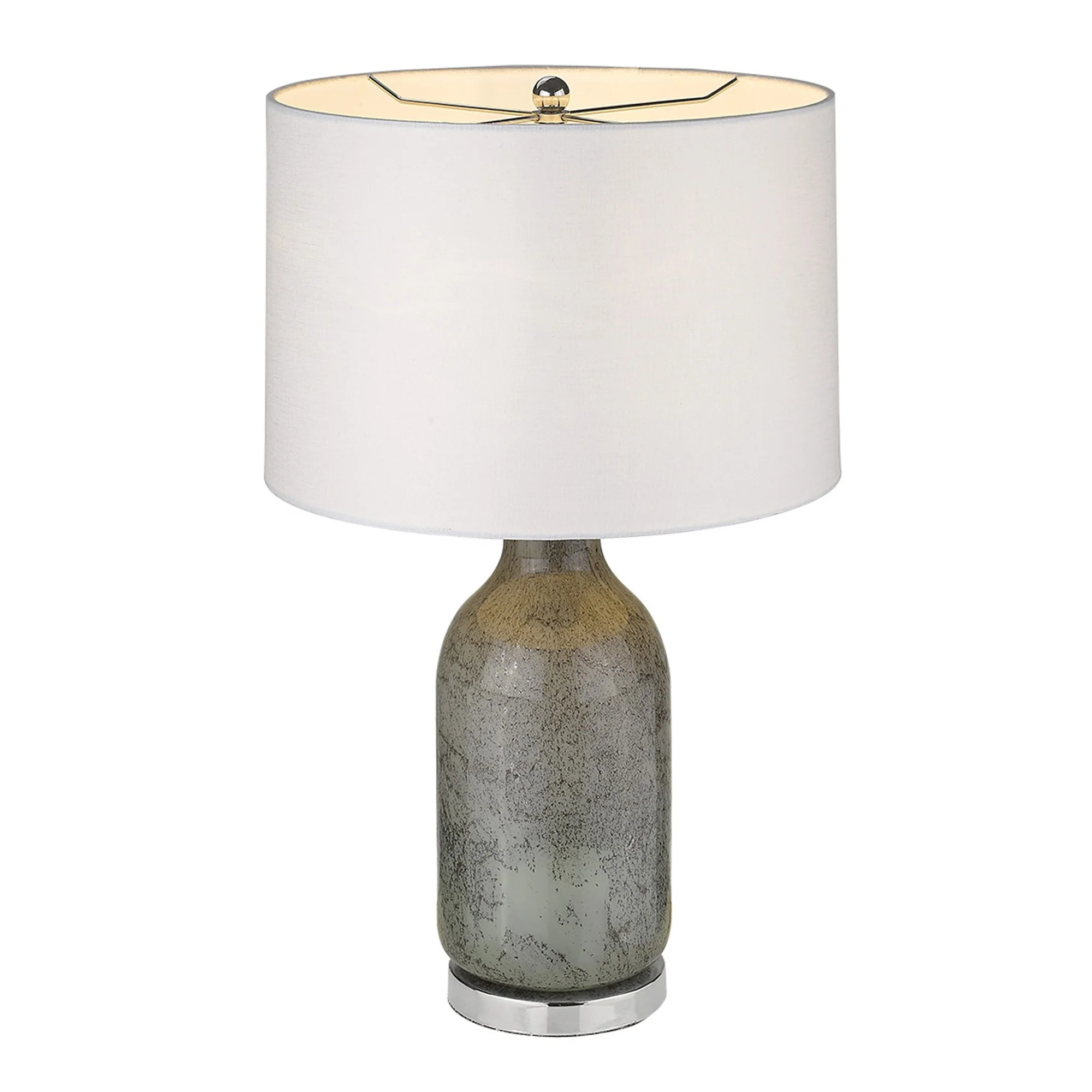 Trend Home 1-Light Polished Nickel Table Lamp By Homeroots - 399167 - Image 3