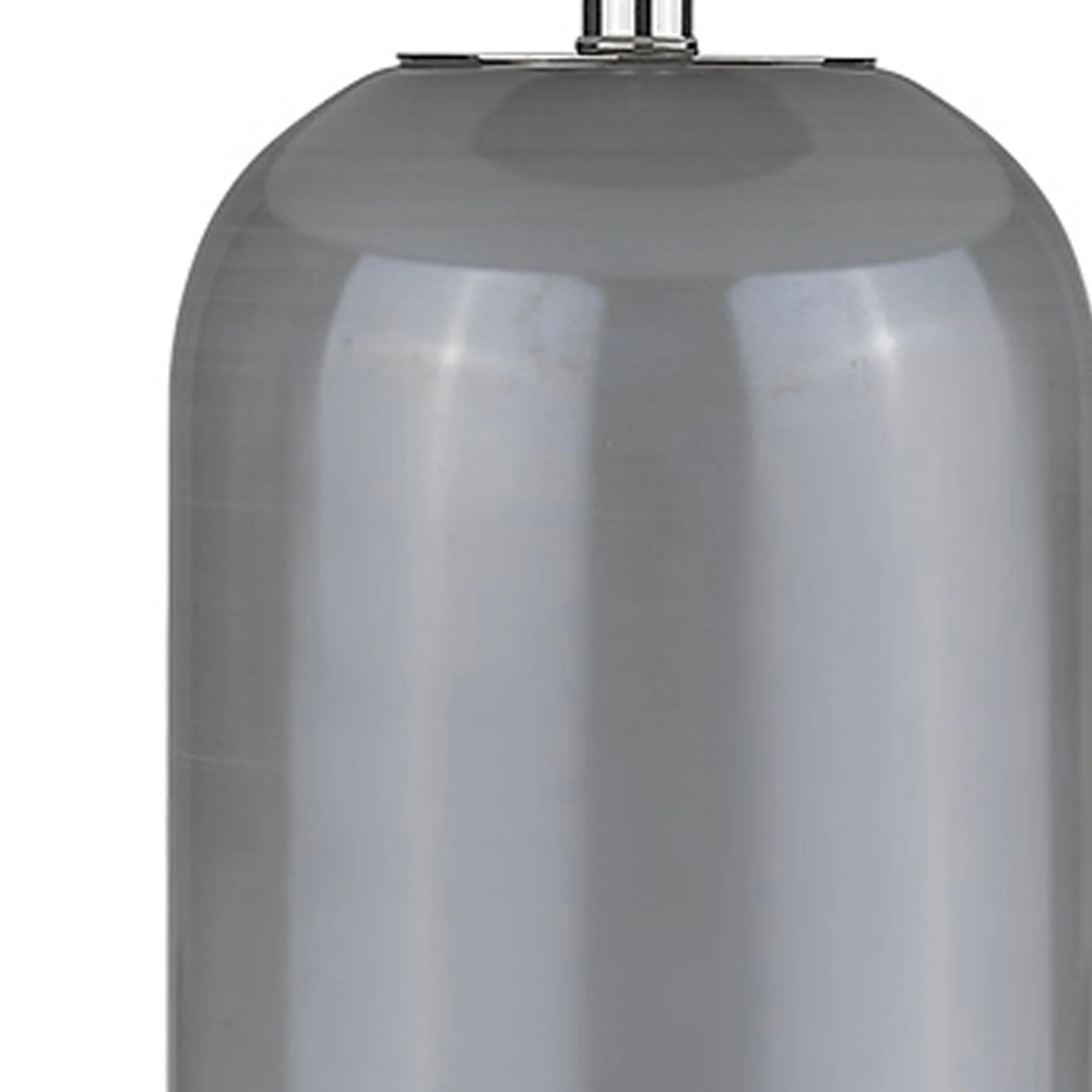 Trend Home 1-Light Polished Nickel Table Lamp By Homeroots - 399172 - Image 5