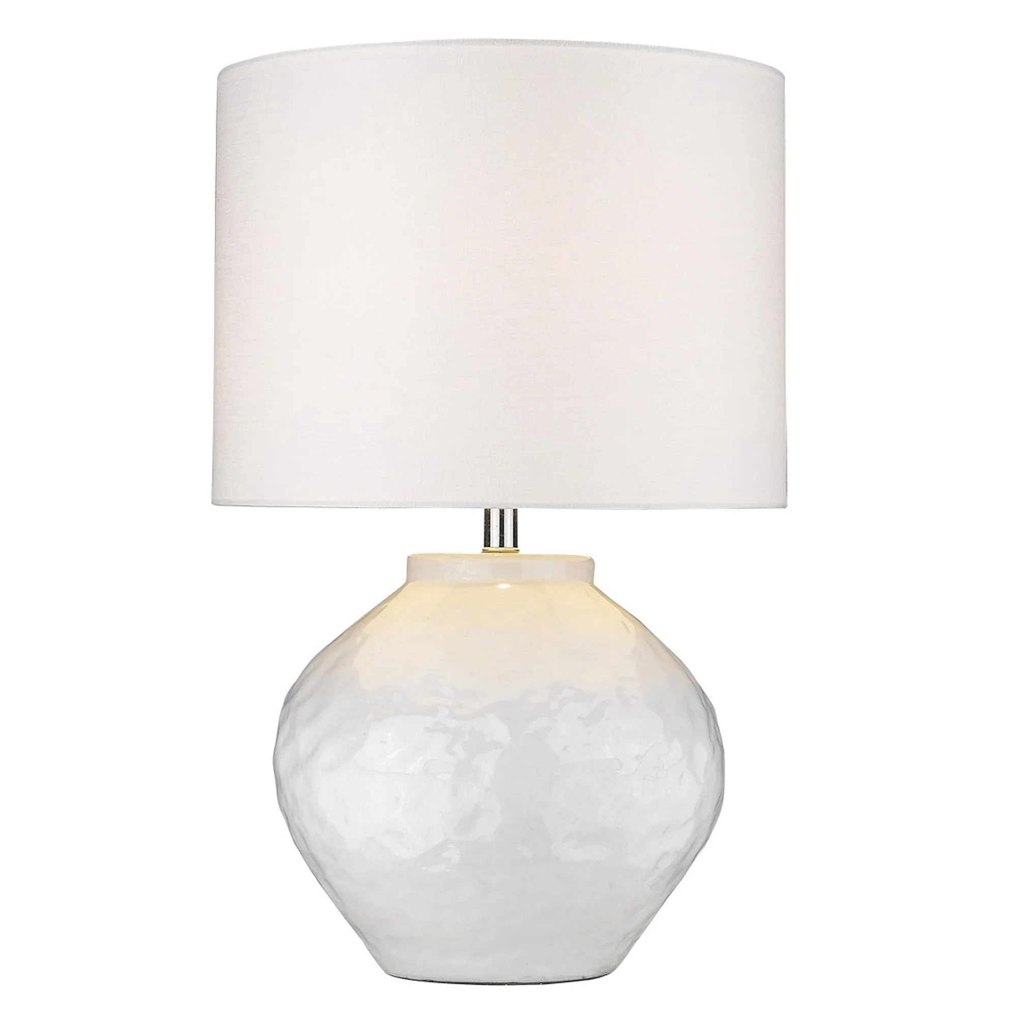 Trend Home 1-Light Polished Nickel Table Lamp By Homeroots - 399177 - Image 2